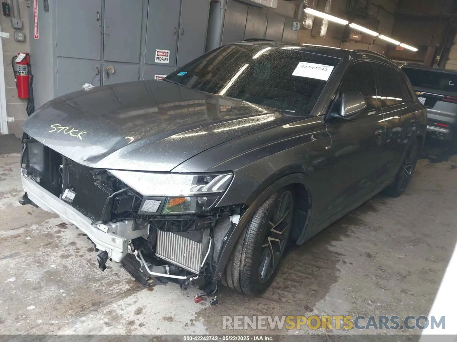 2 Photograph of a damaged car WA1FVBF17KD025054 AUDI Q8 2019