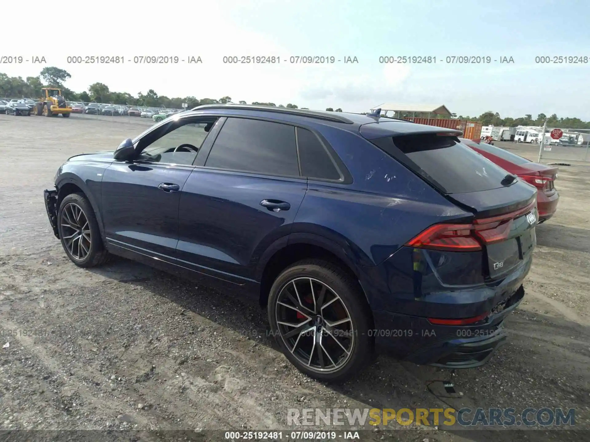 3 Photograph of a damaged car WA1FVBF17KD025992 AUDI Q8 2019