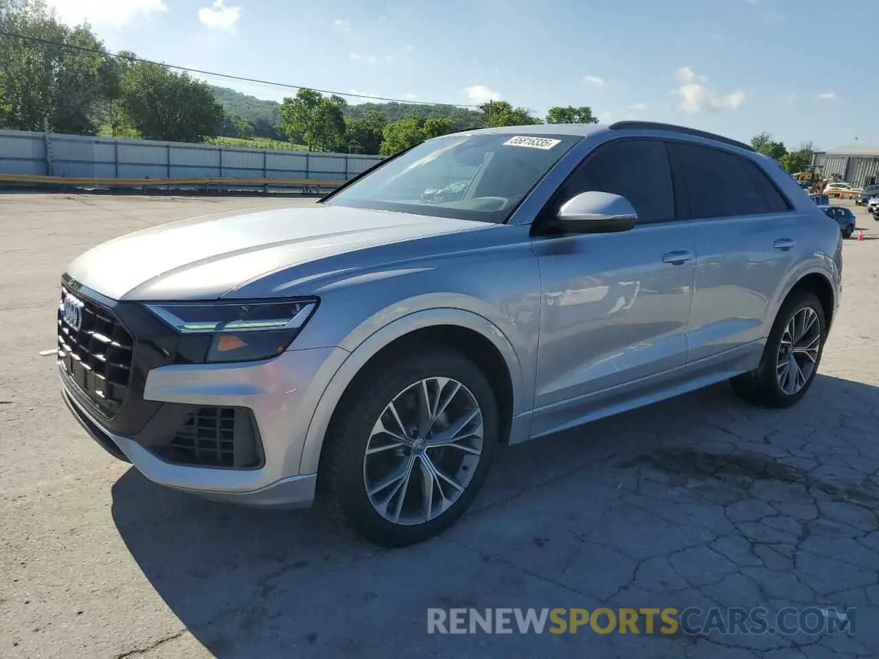 1 Photograph of a damaged car WA1AVAF13LD017393 AUDI Q8 2020
