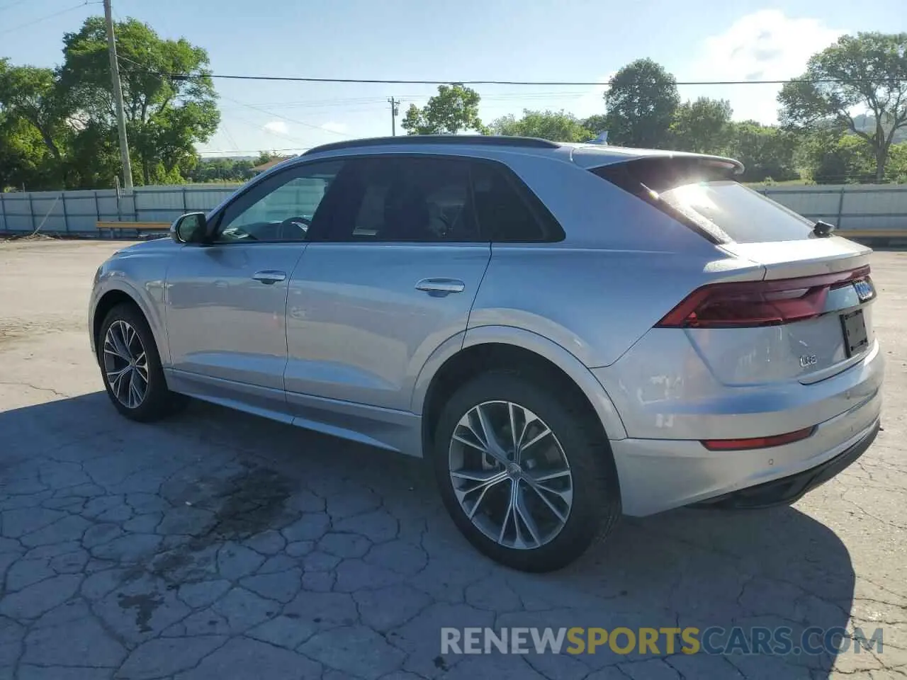 2 Photograph of a damaged car WA1AVAF13LD017393 AUDI Q8 2020