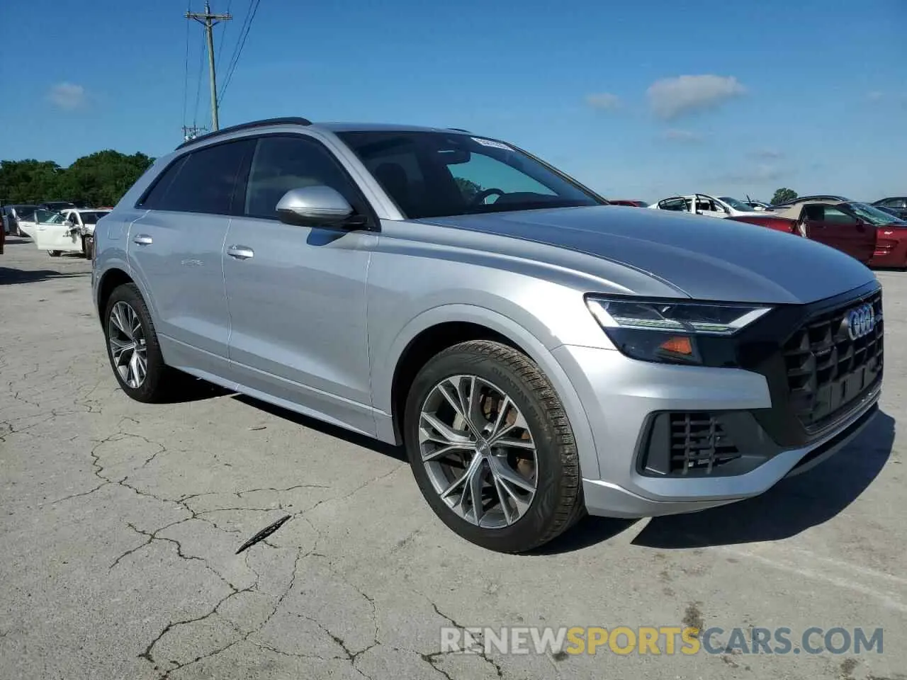 4 Photograph of a damaged car WA1AVAF13LD017393 AUDI Q8 2020