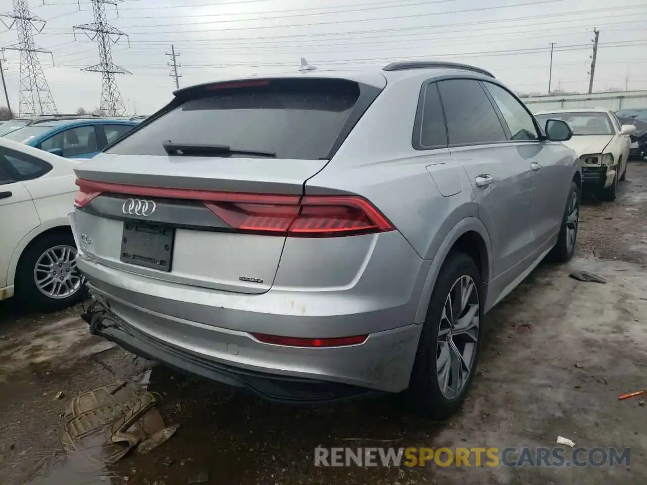 4 Photograph of a damaged car WA1AVAF16LD003469 AUDI Q8 2020