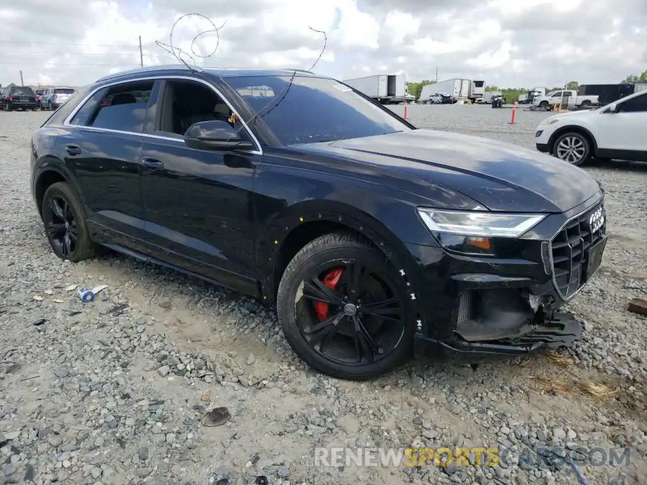 1 Photograph of a damaged car WA1AVAF1XLD025037 AUDI Q8 2020