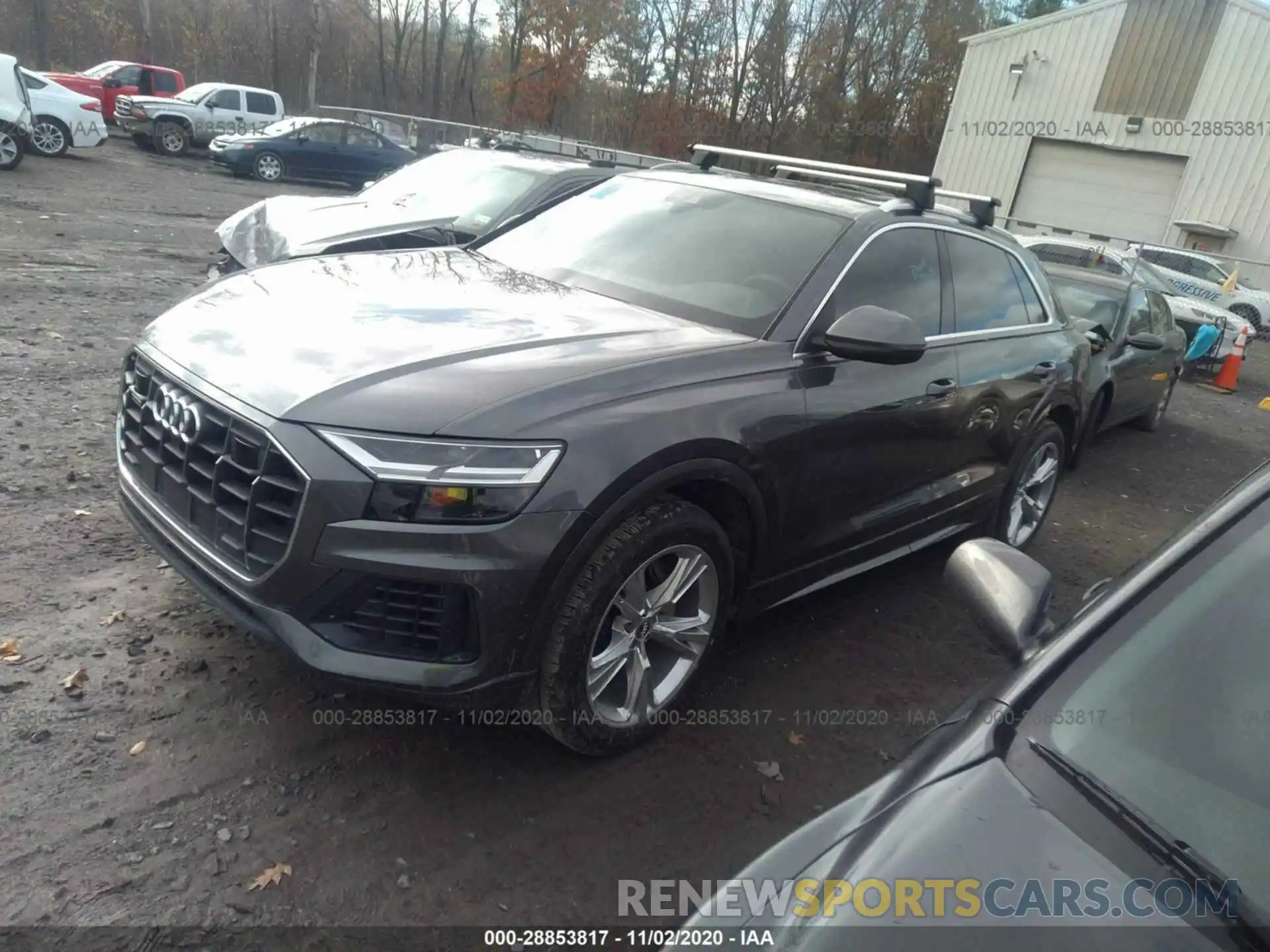 2 Photograph of a damaged car WA1BVAF10LD009305 AUDI Q8 2020