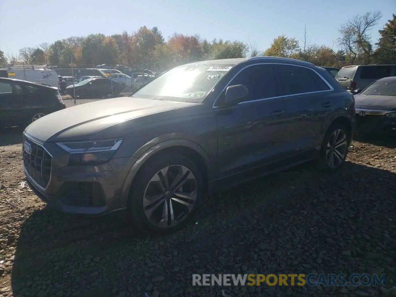 1 Photograph of a damaged car WA1BVAF16LD025363 AUDI Q8 2020