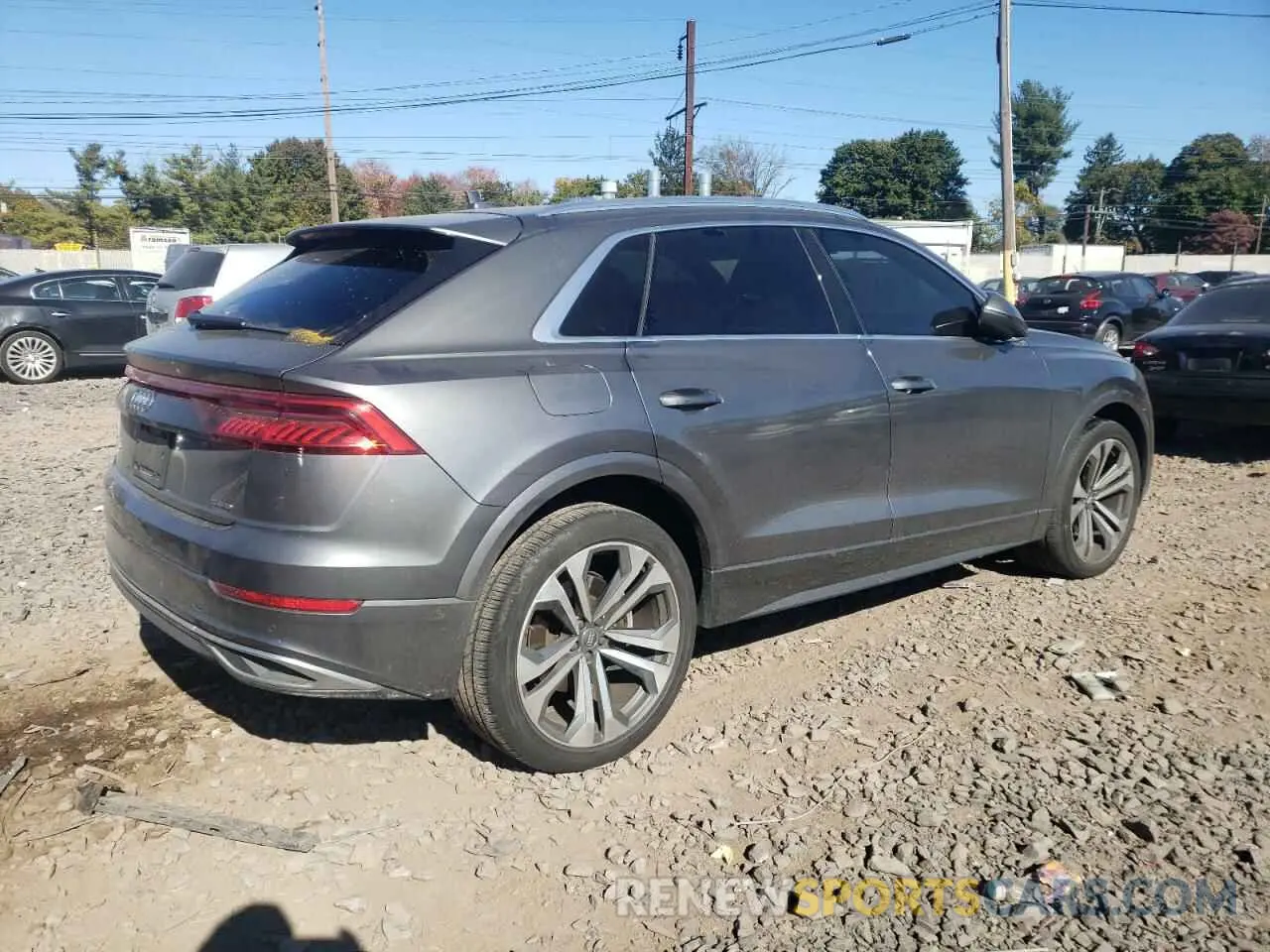 3 Photograph of a damaged car WA1BVAF16LD025363 AUDI Q8 2020