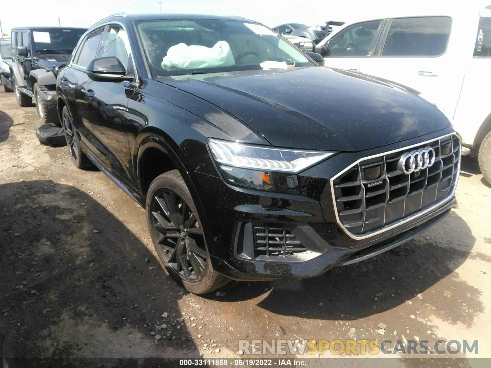 1 Photograph of a damaged car WA1CVAF19LD010151 AUDI Q8 2020