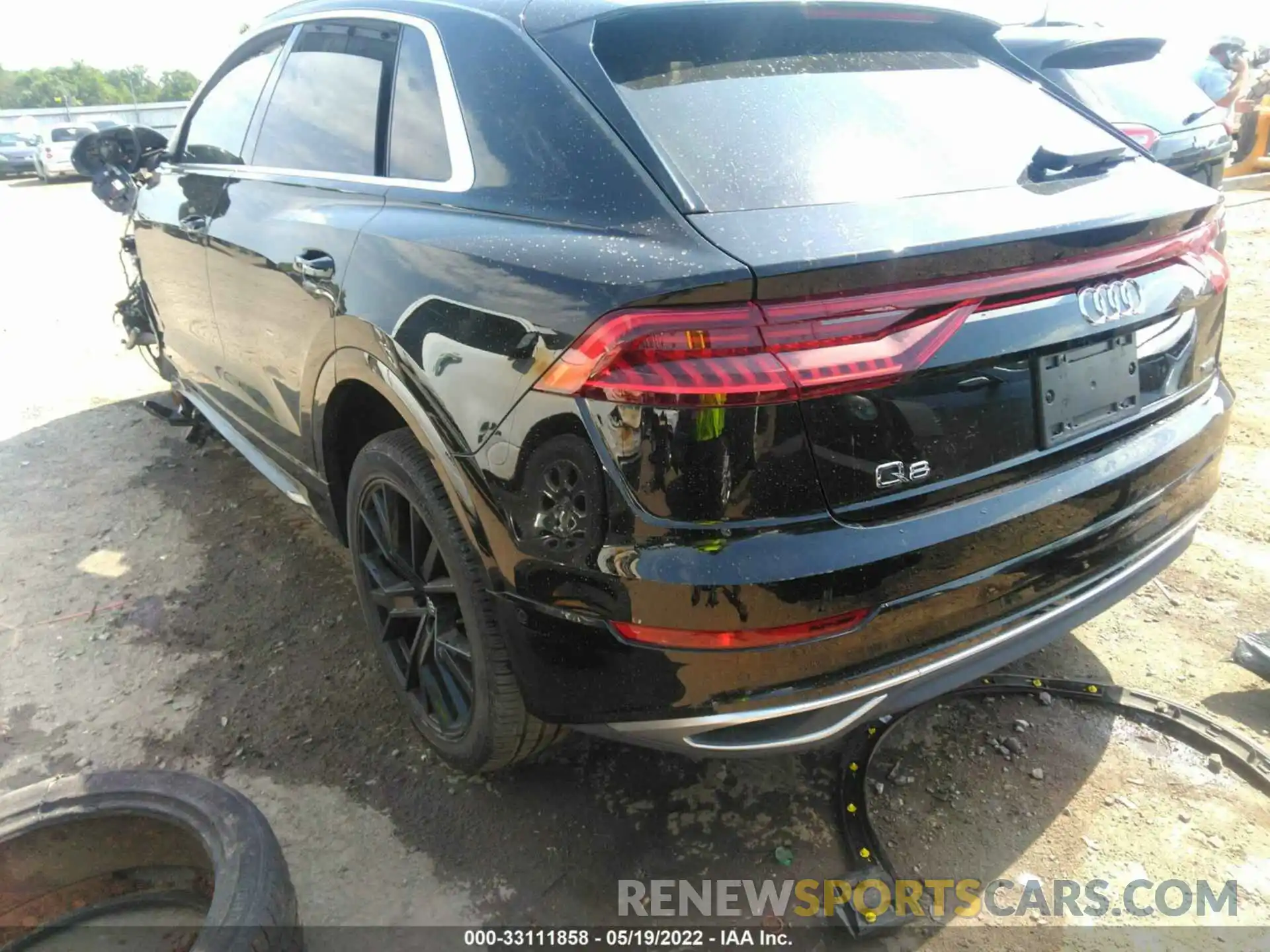 3 Photograph of a damaged car WA1CVAF19LD010151 AUDI Q8 2020