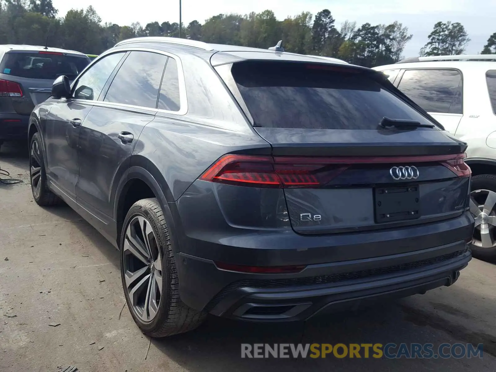 3 Photograph of a damaged car WA1EVAF10LD009401 AUDI Q8 2020
