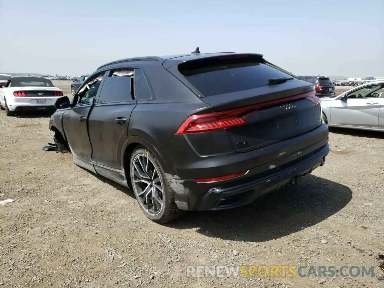 3 Photograph of a damaged car WA1EVAF11LD016597 AUDI Q8 2020