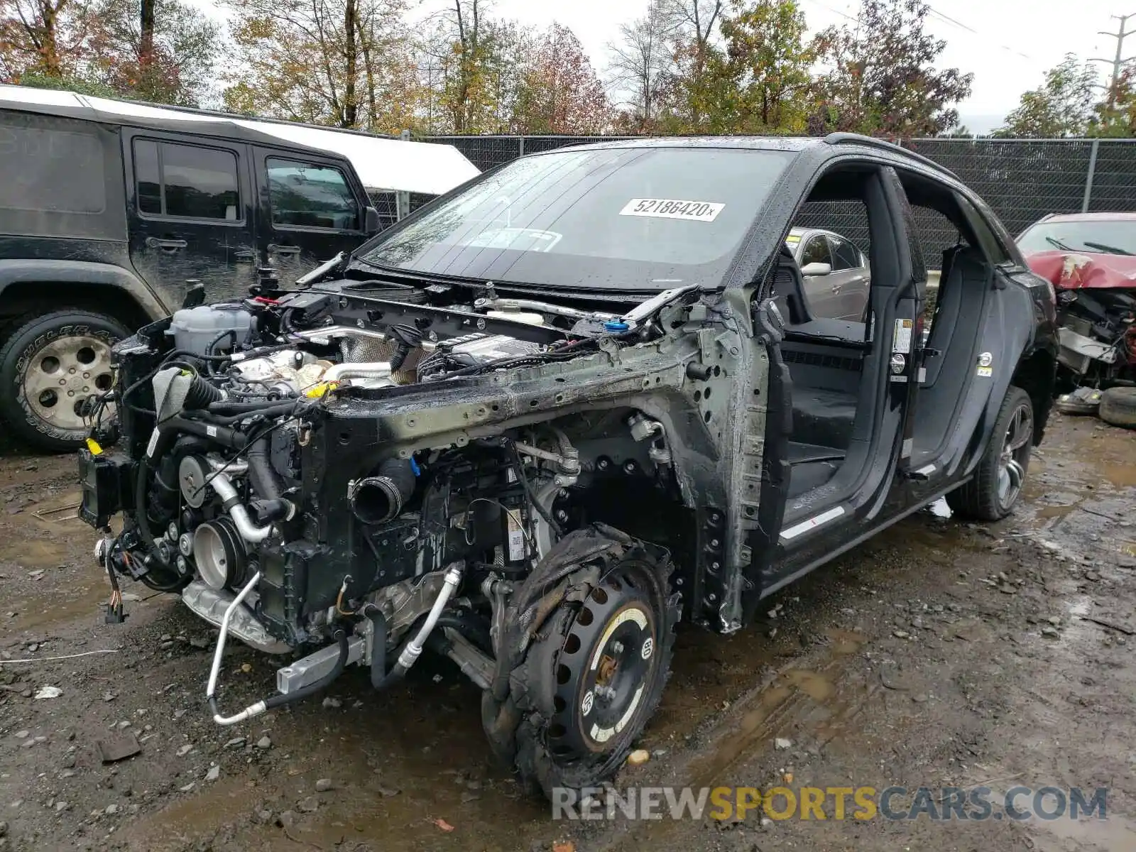 2 Photograph of a damaged car WA1EVAF11LD022917 AUDI Q8 2020