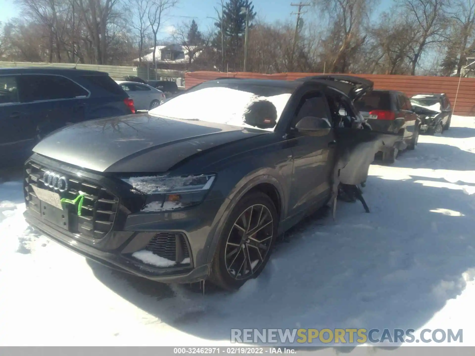 2 Photograph of a damaged car WA1EVAF14LD025231 AUDI Q8 2020