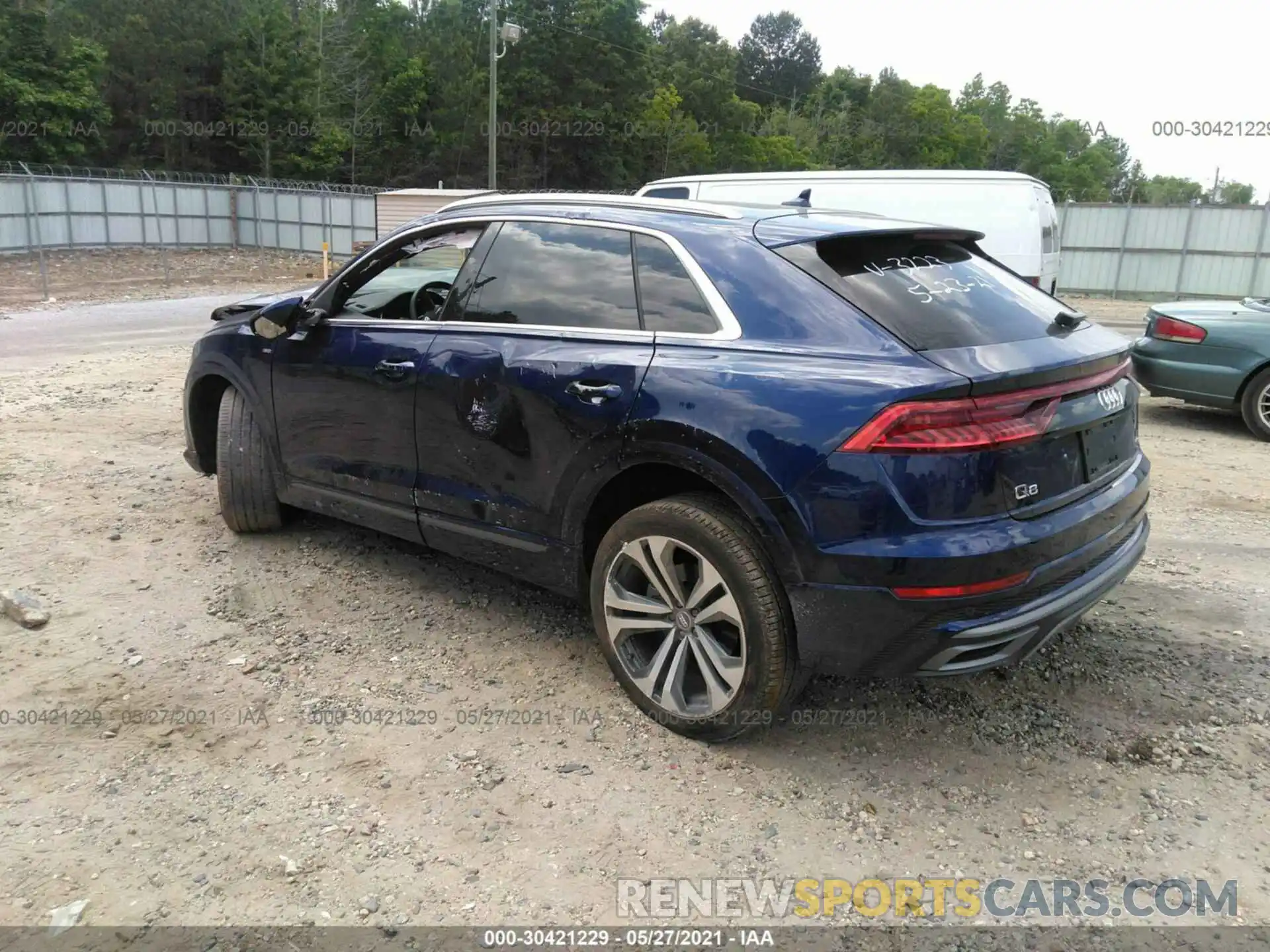 3 Photograph of a damaged car WA1EVAF15LD003223 AUDI Q8 2020