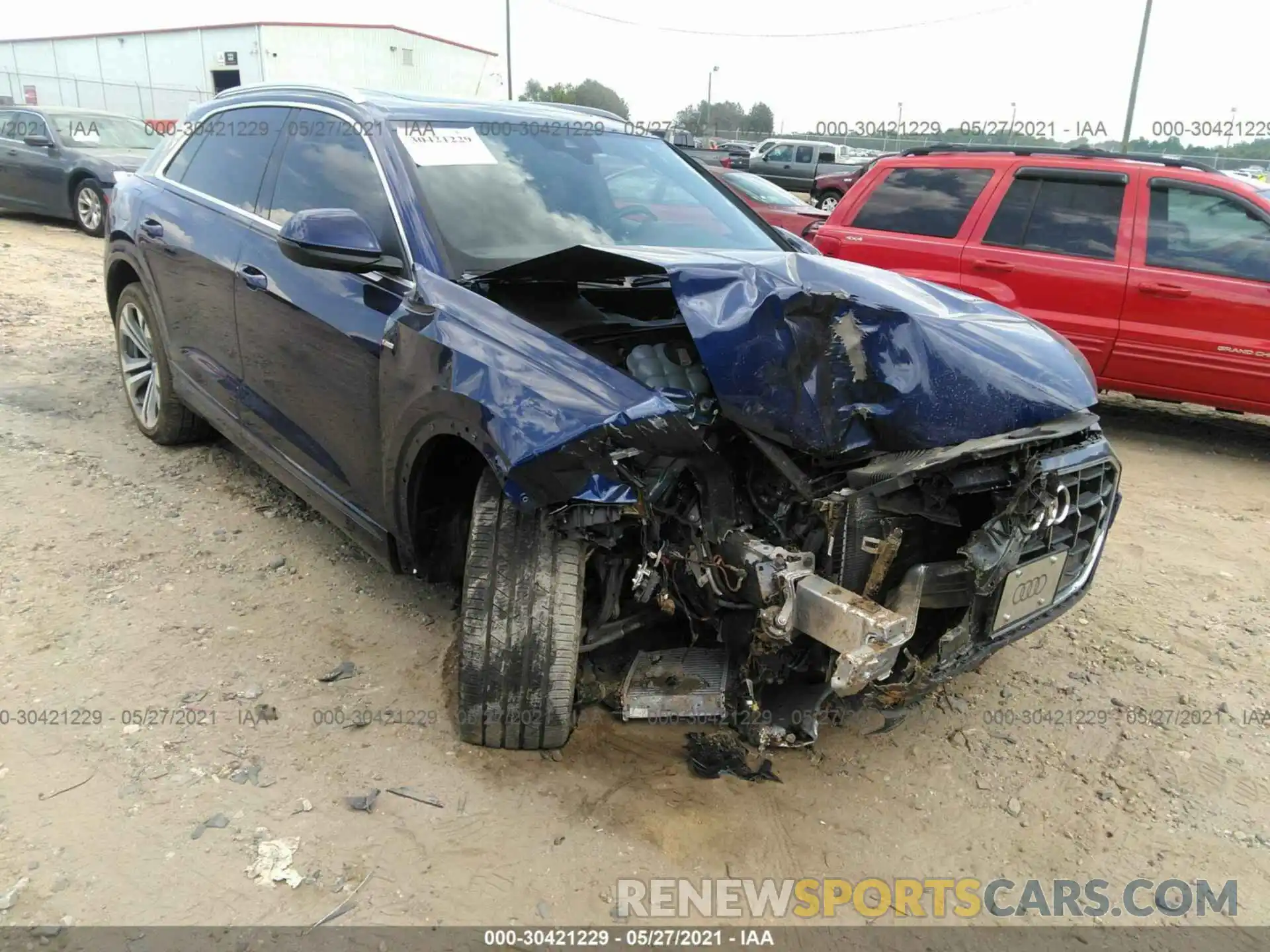 6 Photograph of a damaged car WA1EVAF15LD003223 AUDI Q8 2020