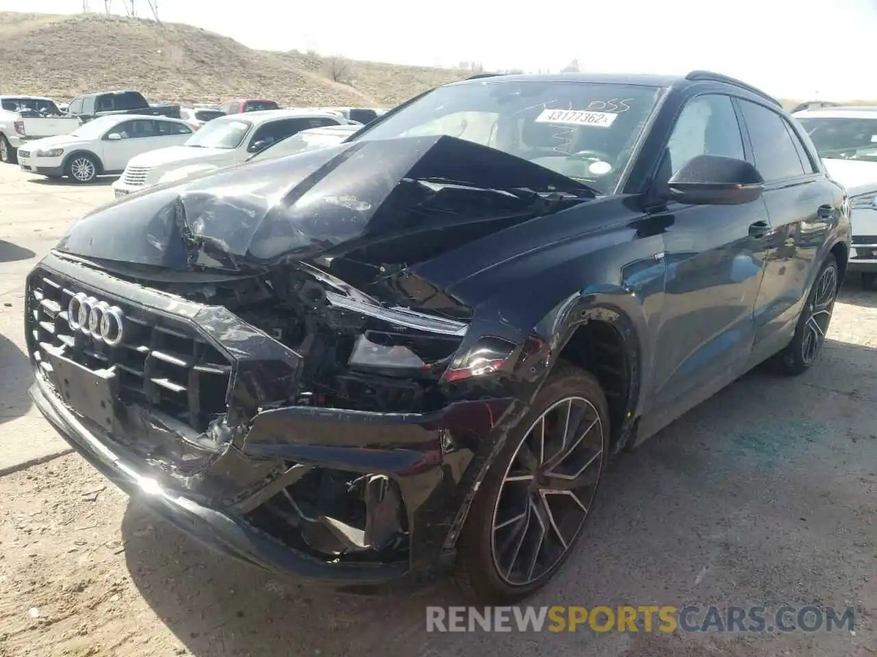 2 Photograph of a damaged car WA1EVAF16LD014568 AUDI Q8 2020