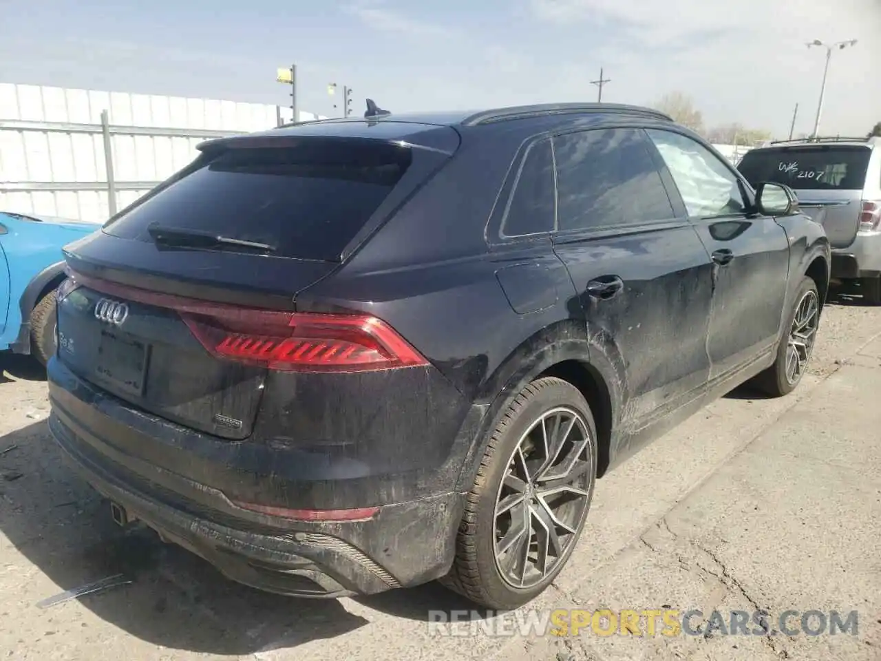 4 Photograph of a damaged car WA1EVAF16LD014568 AUDI Q8 2020