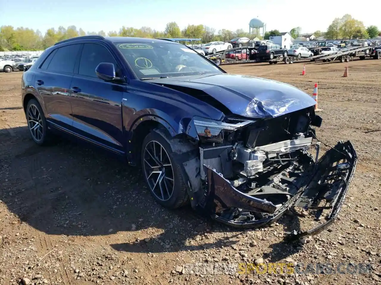 1 Photograph of a damaged car WA1EVAF17LD025837 AUDI Q8 2020