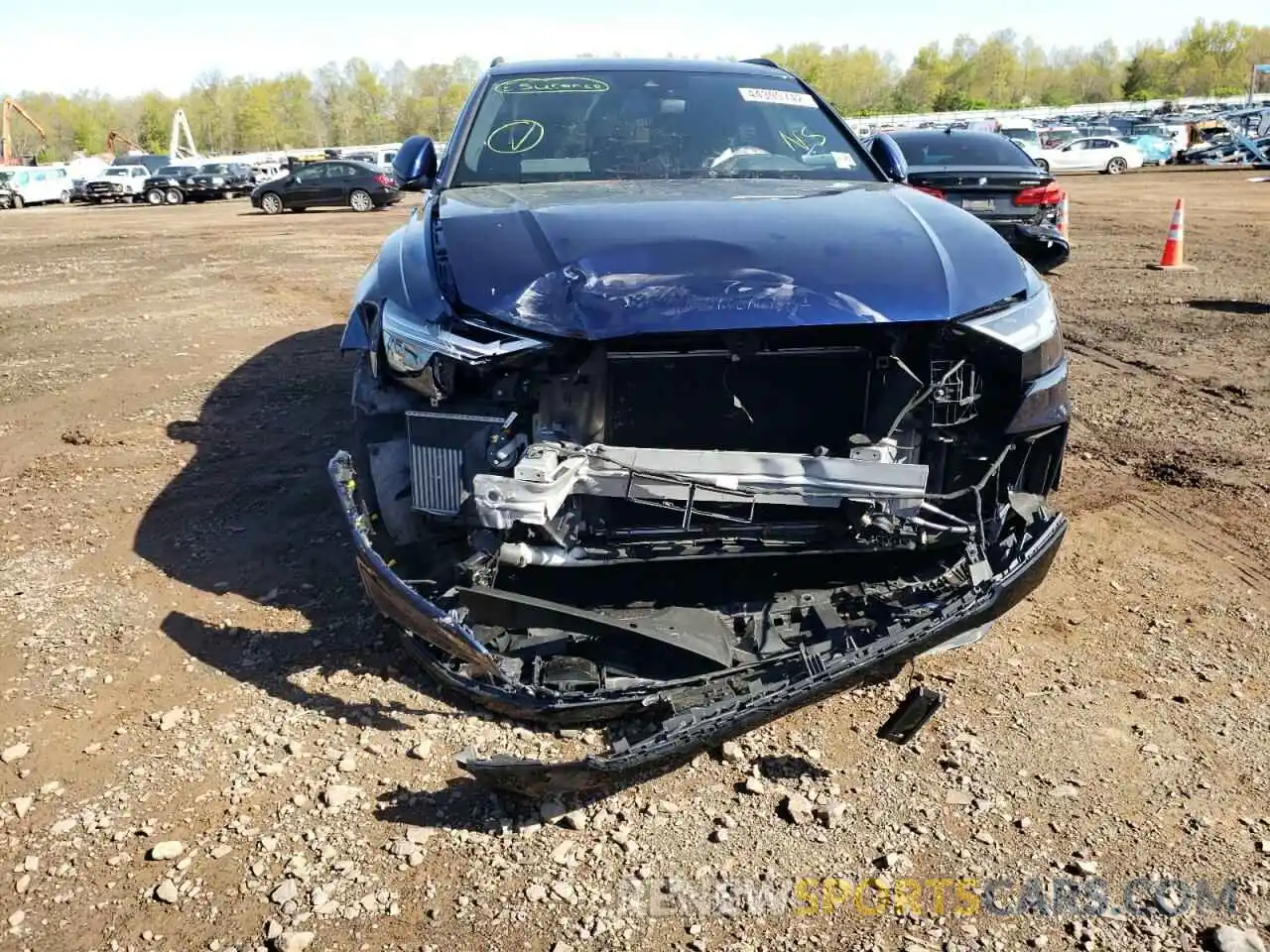 9 Photograph of a damaged car WA1EVAF17LD025837 AUDI Q8 2020