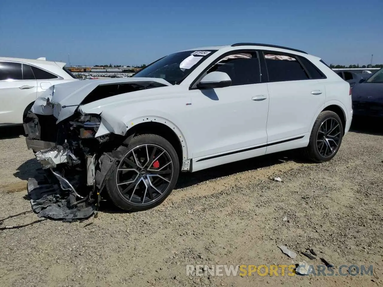 1 Photograph of a damaged car WA1EVAF19LD018694 AUDI Q8 2020