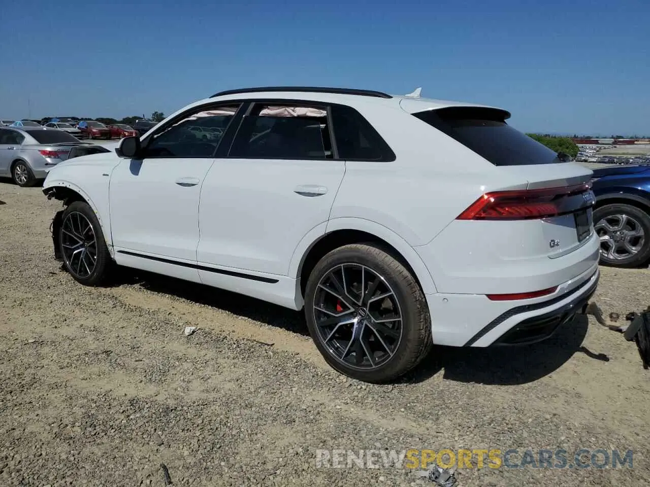 2 Photograph of a damaged car WA1EVAF19LD018694 AUDI Q8 2020