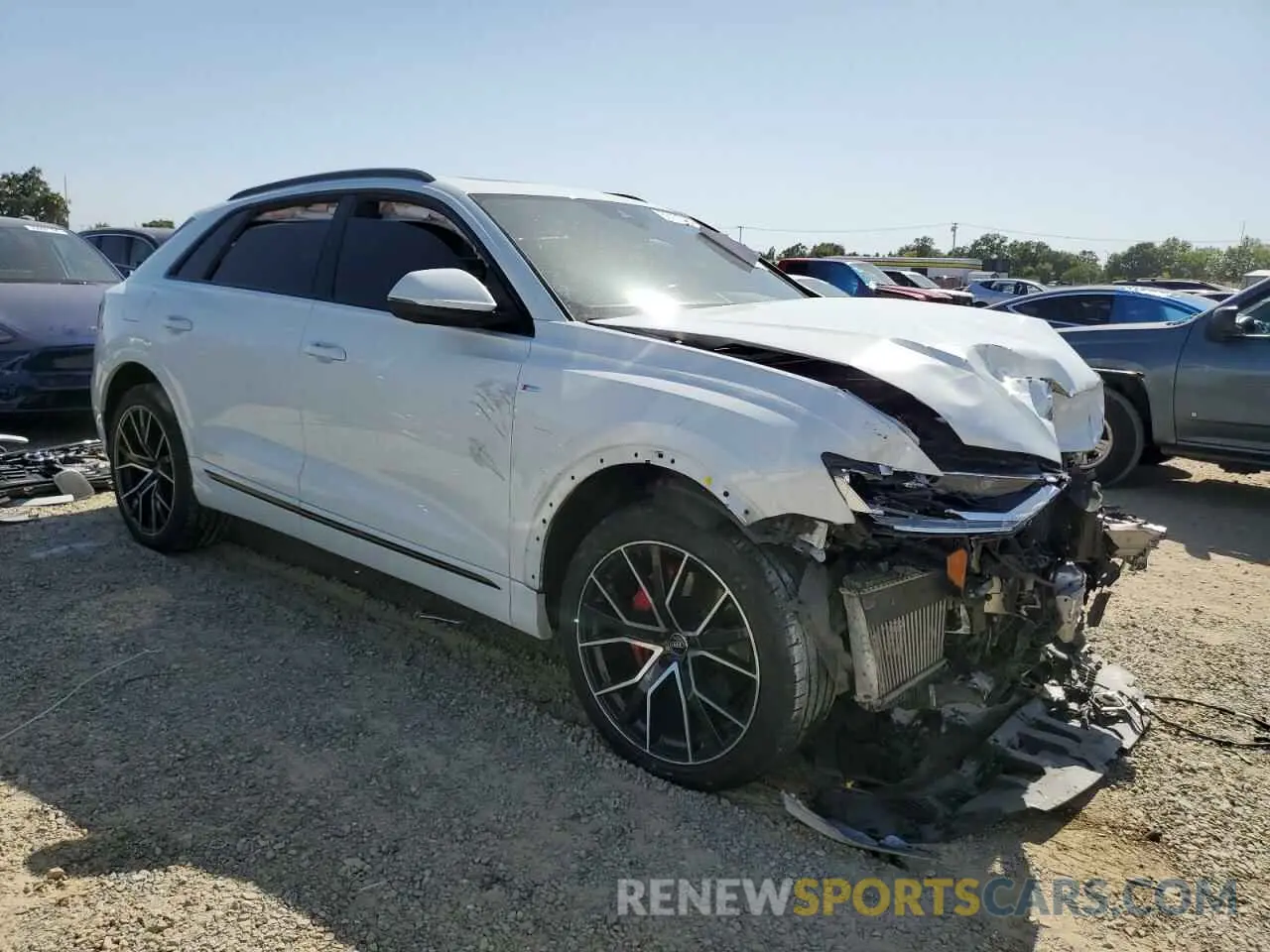 4 Photograph of a damaged car WA1EVAF19LD018694 AUDI Q8 2020