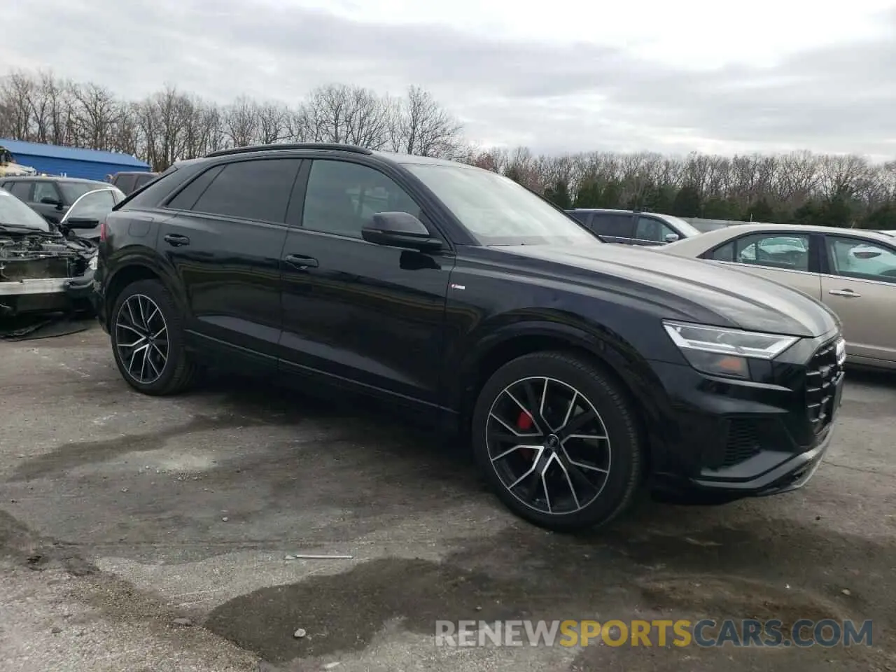 4 Photograph of a damaged car WA1EVAF1XLD001273 AUDI Q8 2020