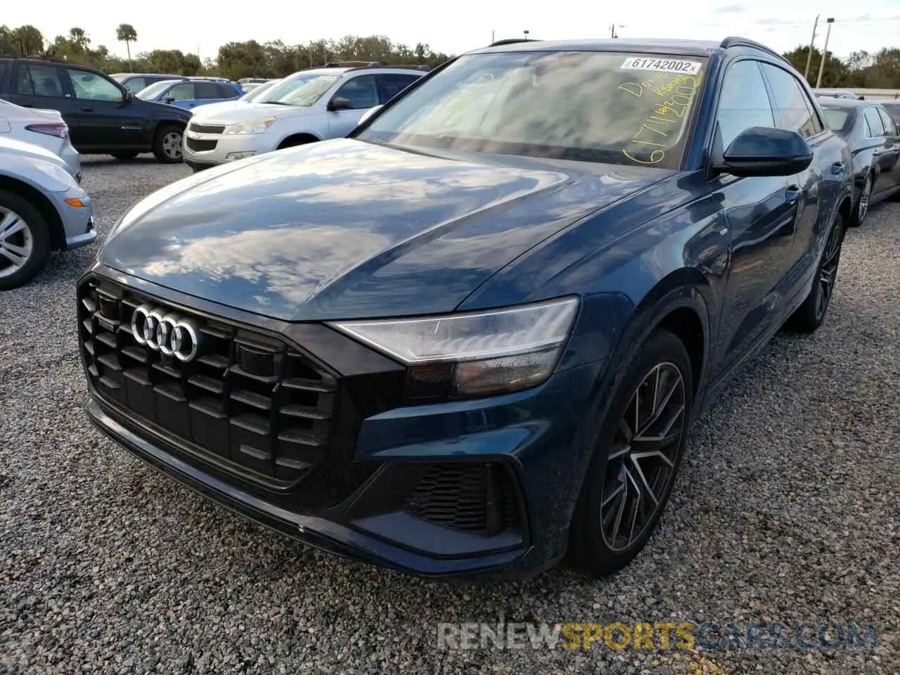 1 Photograph of a damaged car WA1EVAF1XLD006599 AUDI Q8 2020