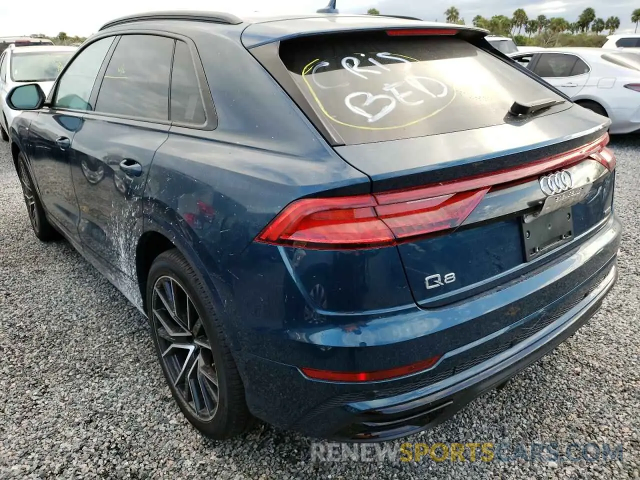 3 Photograph of a damaged car WA1EVAF1XLD006599 AUDI Q8 2020