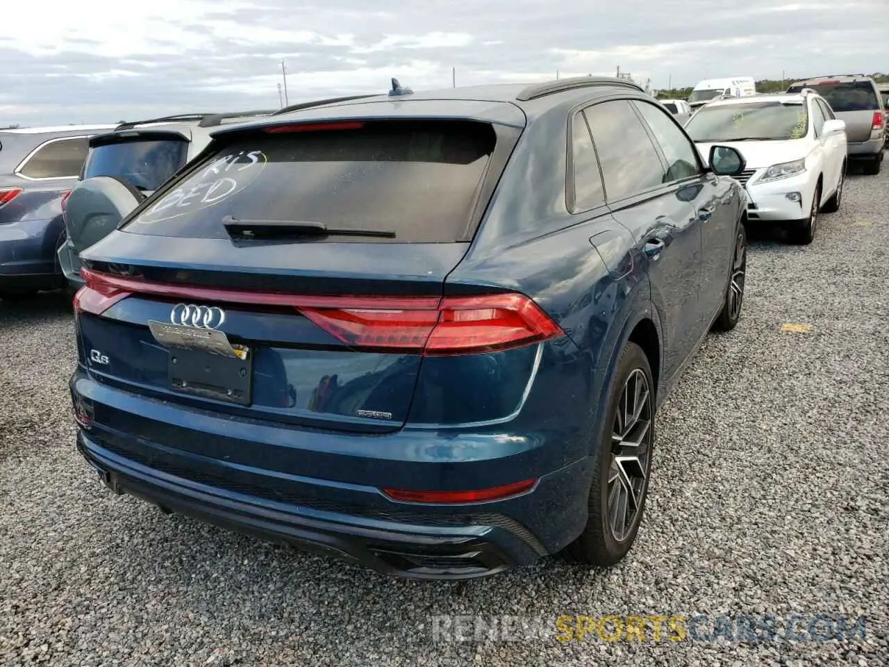4 Photograph of a damaged car WA1EVAF1XLD006599 AUDI Q8 2020