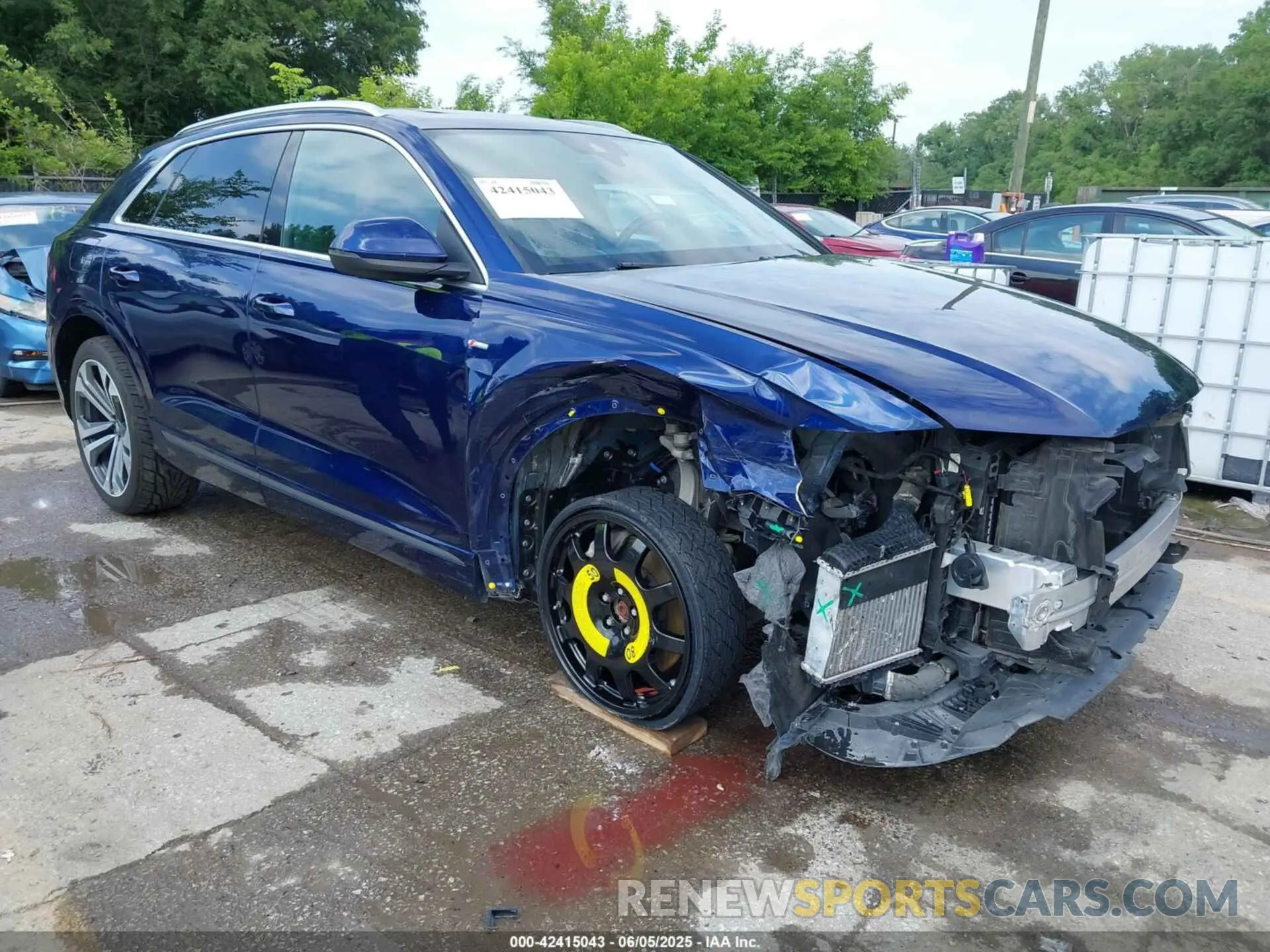 1 Photograph of a damaged car WA1EVBF17LD019171 AUDI Q8 2020