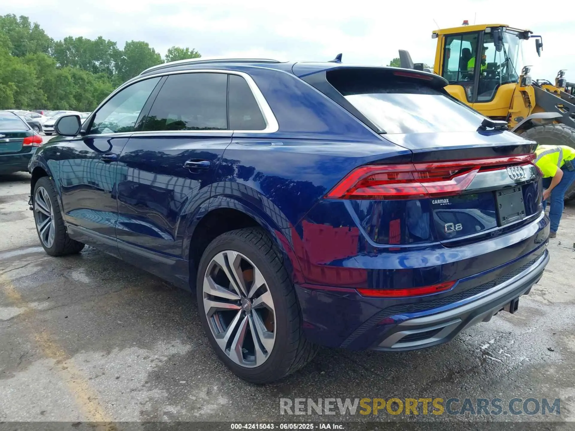 3 Photograph of a damaged car WA1EVBF17LD019171 AUDI Q8 2020