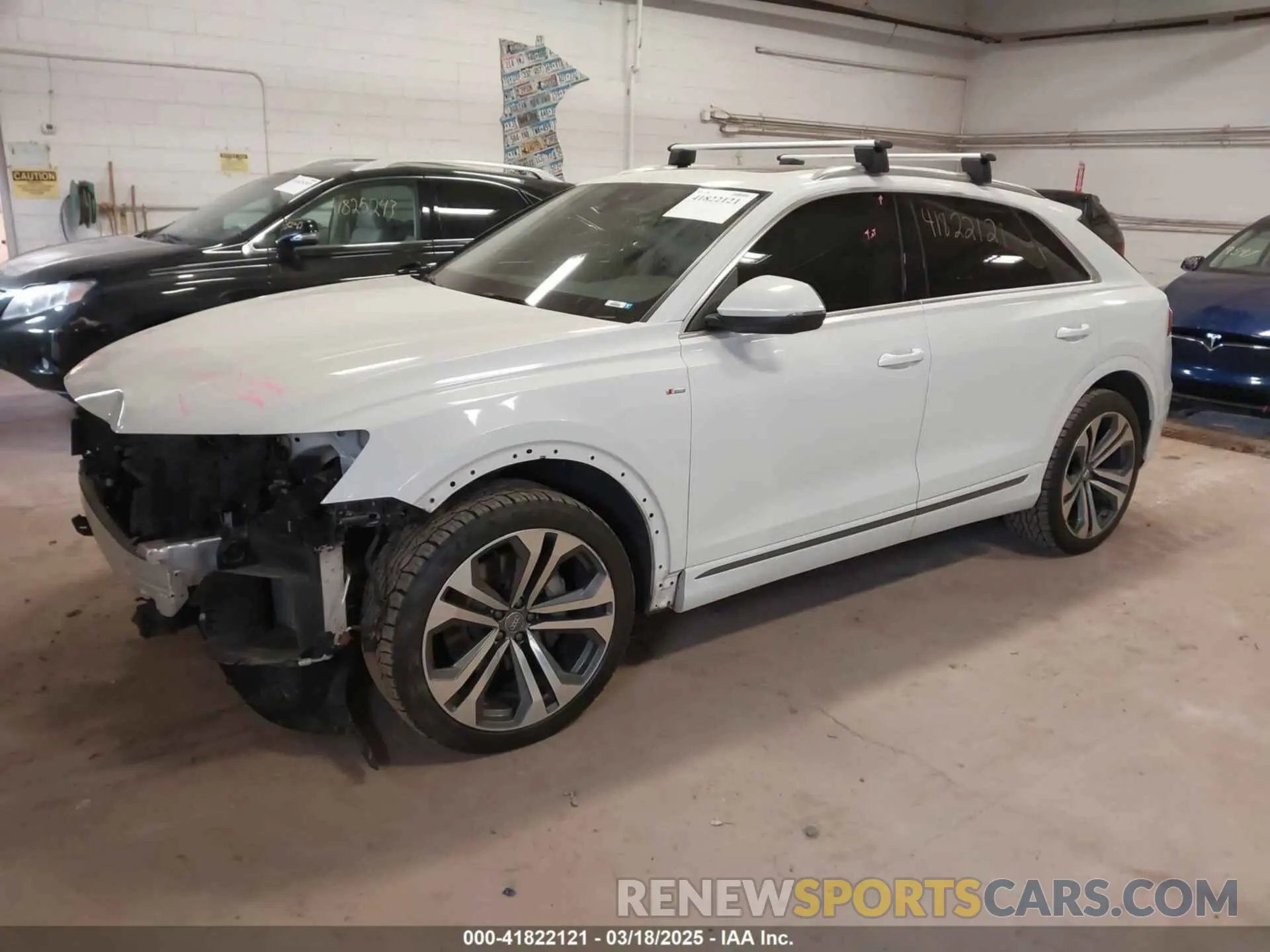 2 Photograph of a damaged car WA1EVBF17LD019364 AUDI Q8 2020