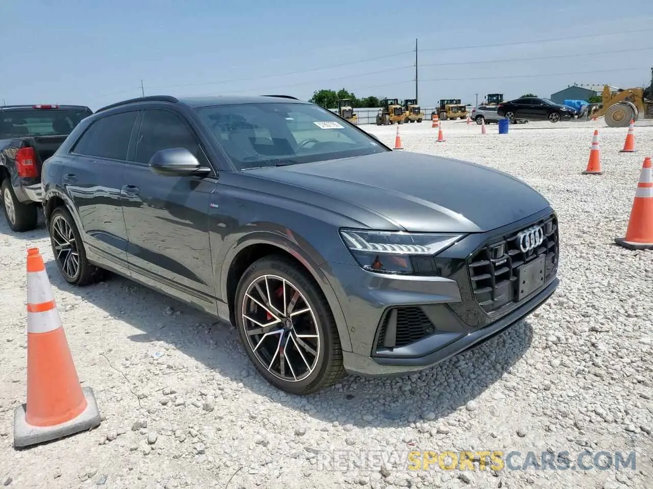 4 Photograph of a damaged car WA1FVAF10LD014201 AUDI Q8 2020