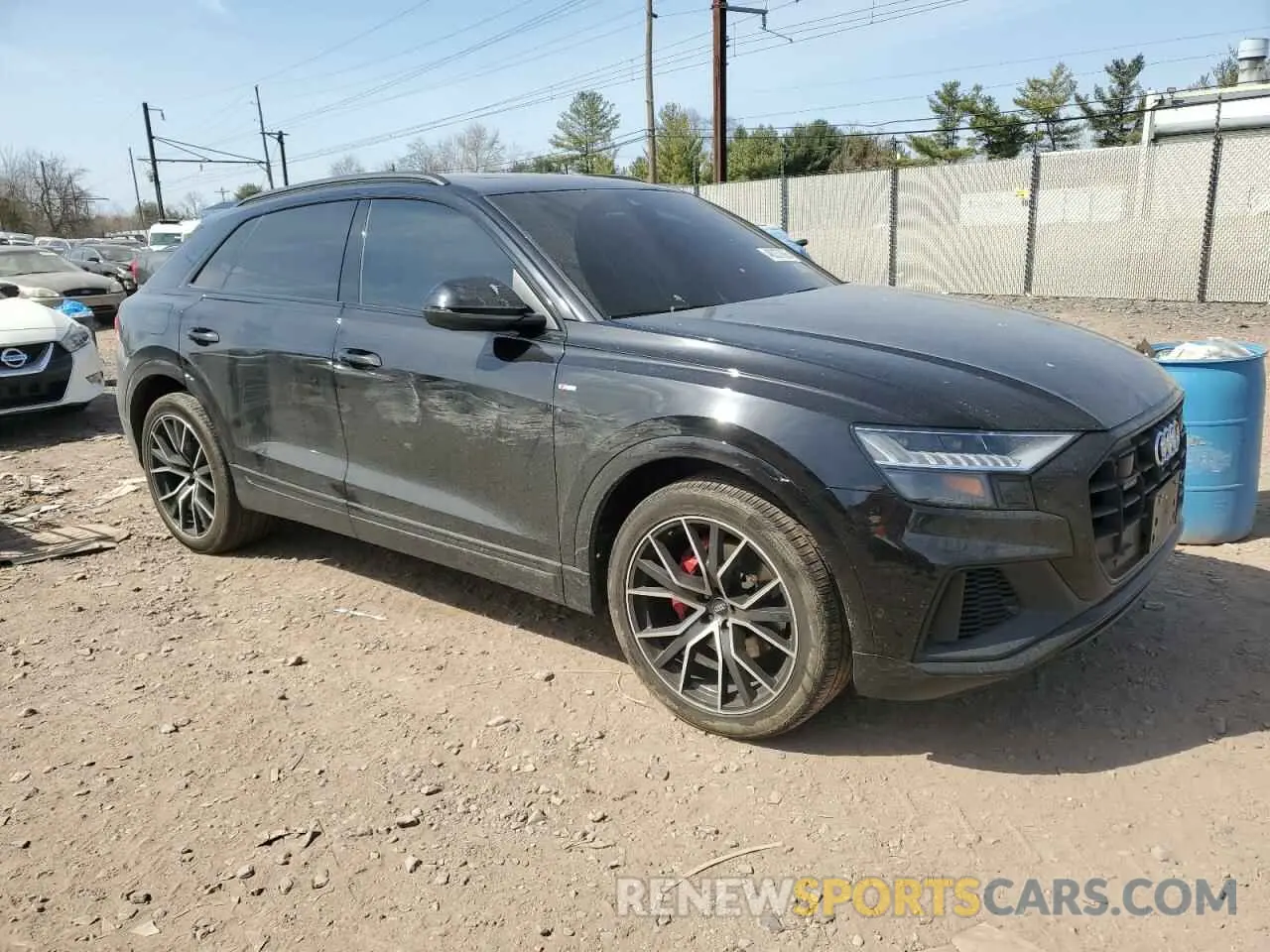 4 Photograph of a damaged car WA1FVAF10LD014540 AUDI Q8 2020