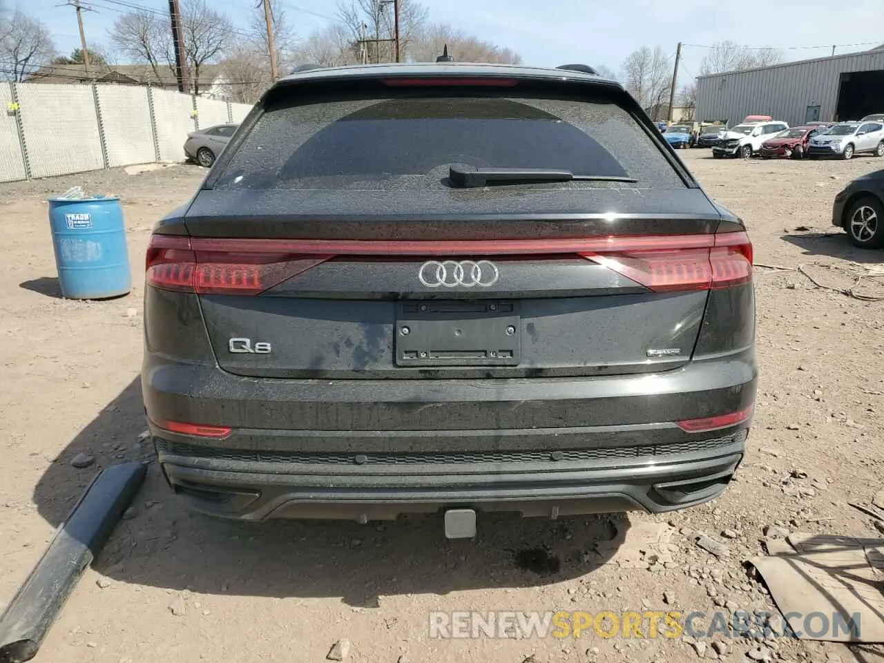 6 Photograph of a damaged car WA1FVAF10LD014540 AUDI Q8 2020