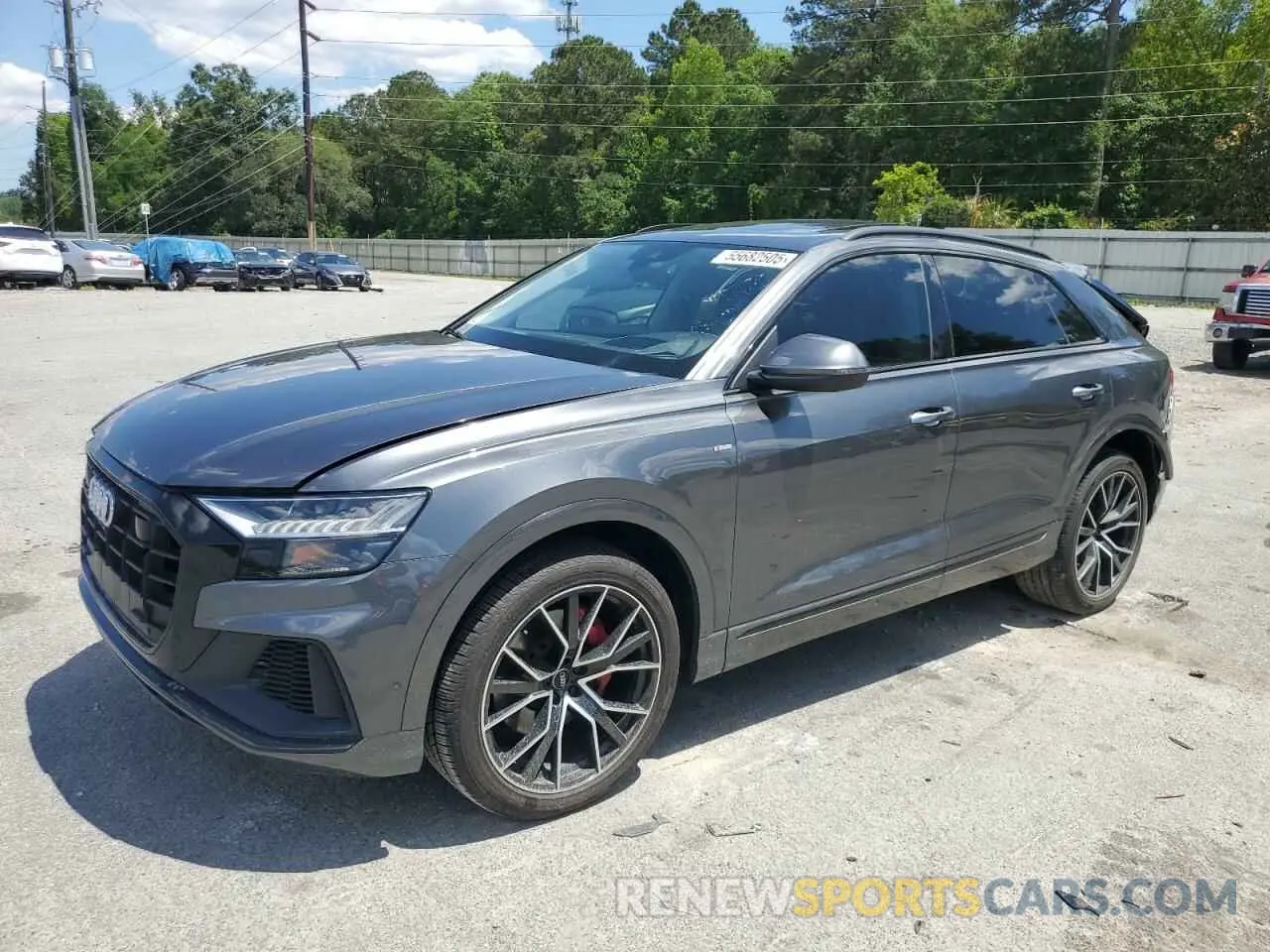 1 Photograph of a damaged car WA1FVAF10LD015381 AUDI Q8 2020