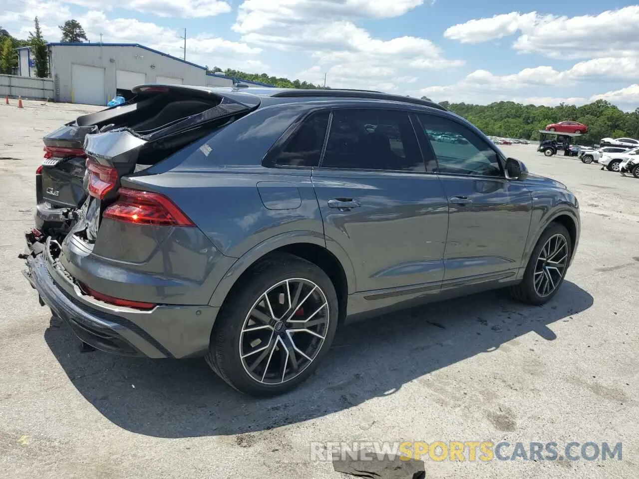3 Photograph of a damaged car WA1FVAF10LD015381 AUDI Q8 2020