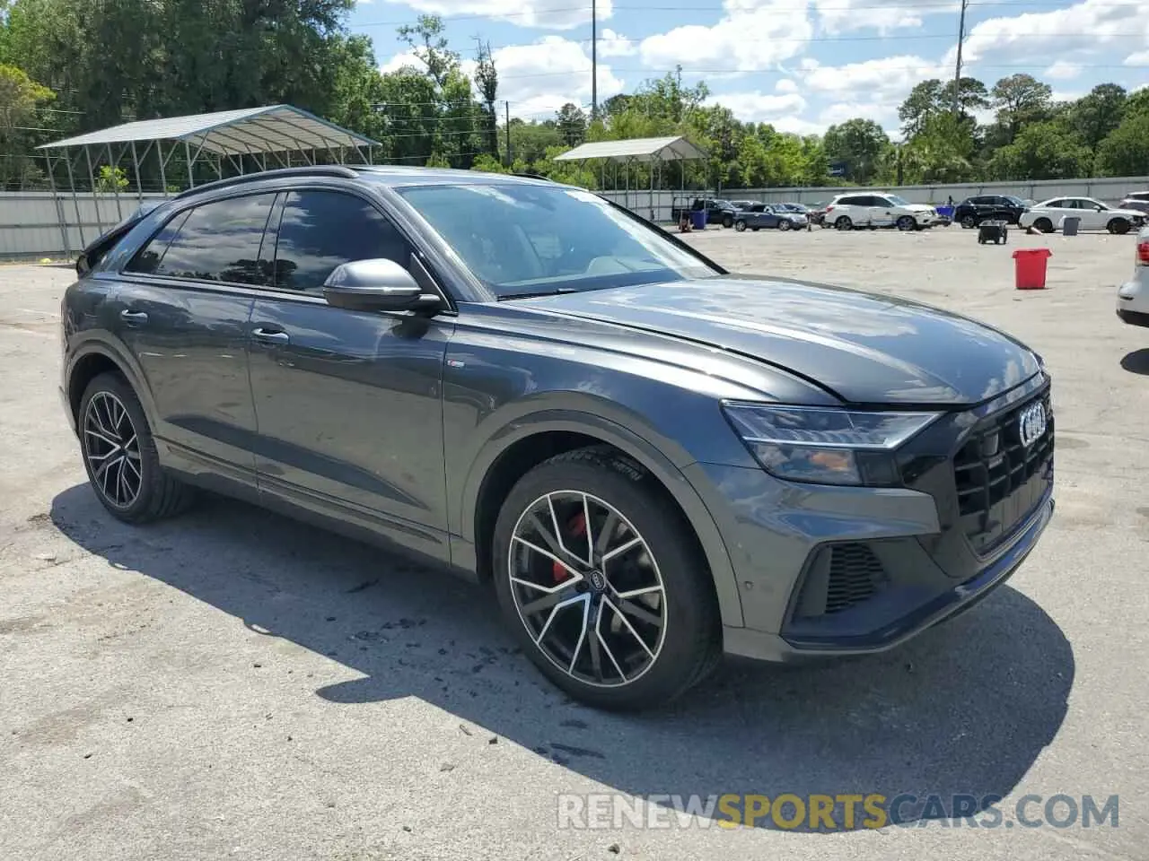 4 Photograph of a damaged car WA1FVAF10LD015381 AUDI Q8 2020
