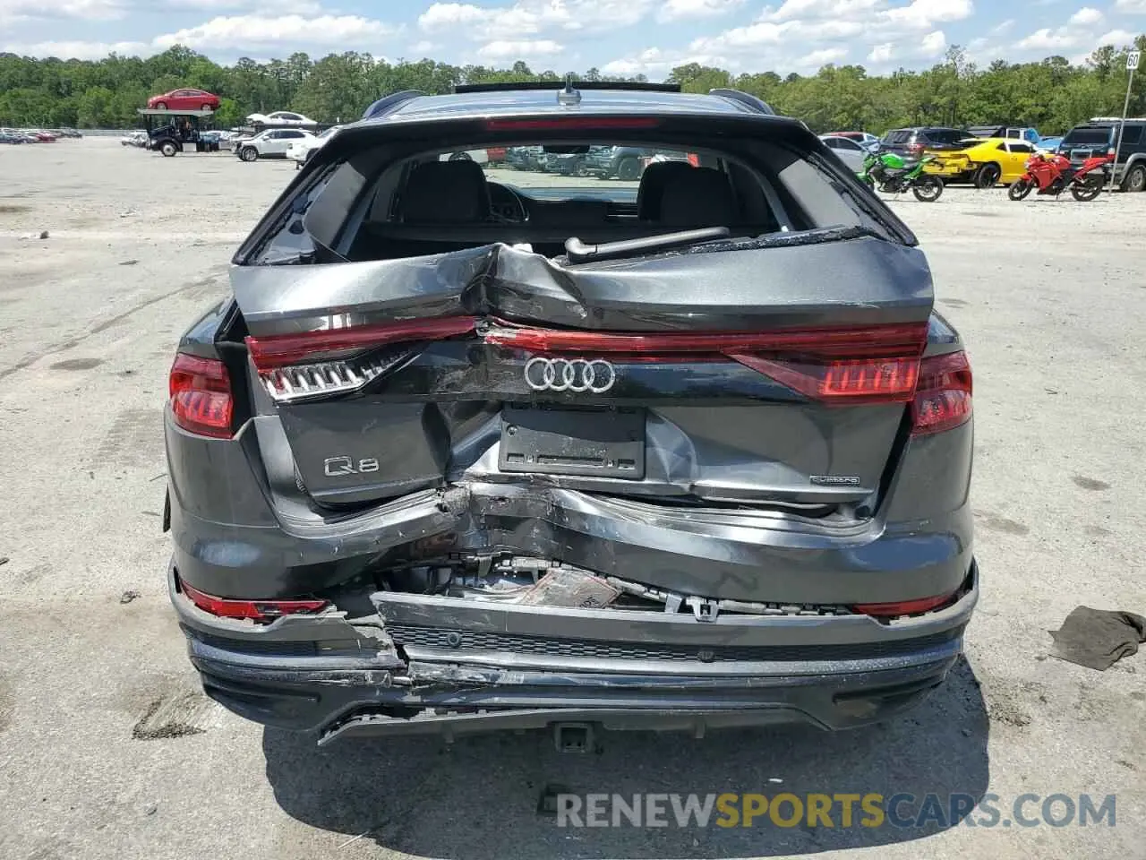 6 Photograph of a damaged car WA1FVAF10LD015381 AUDI Q8 2020