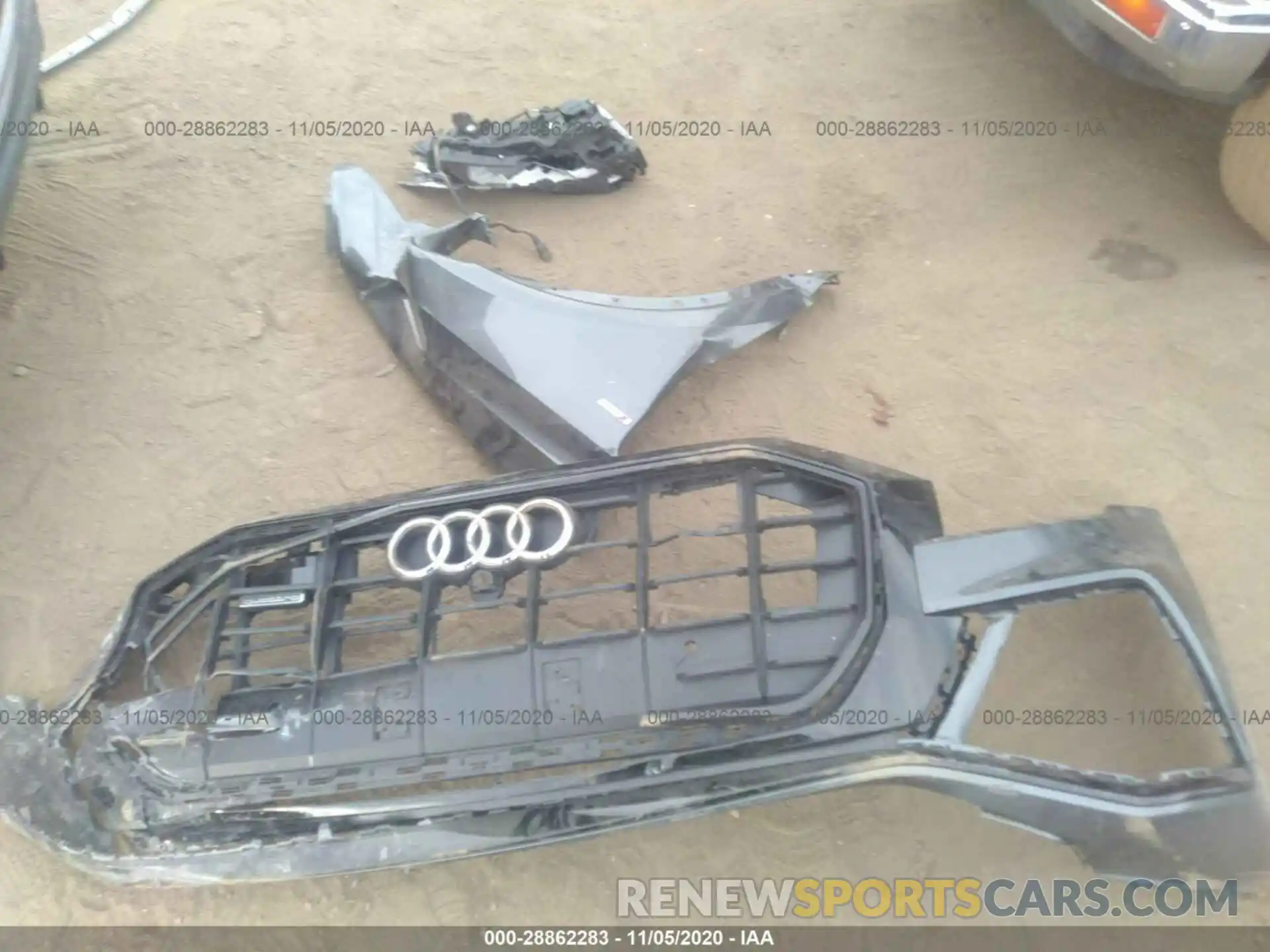 11 Photograph of a damaged car WA1FVAF12LD004527 AUDI Q8 2020