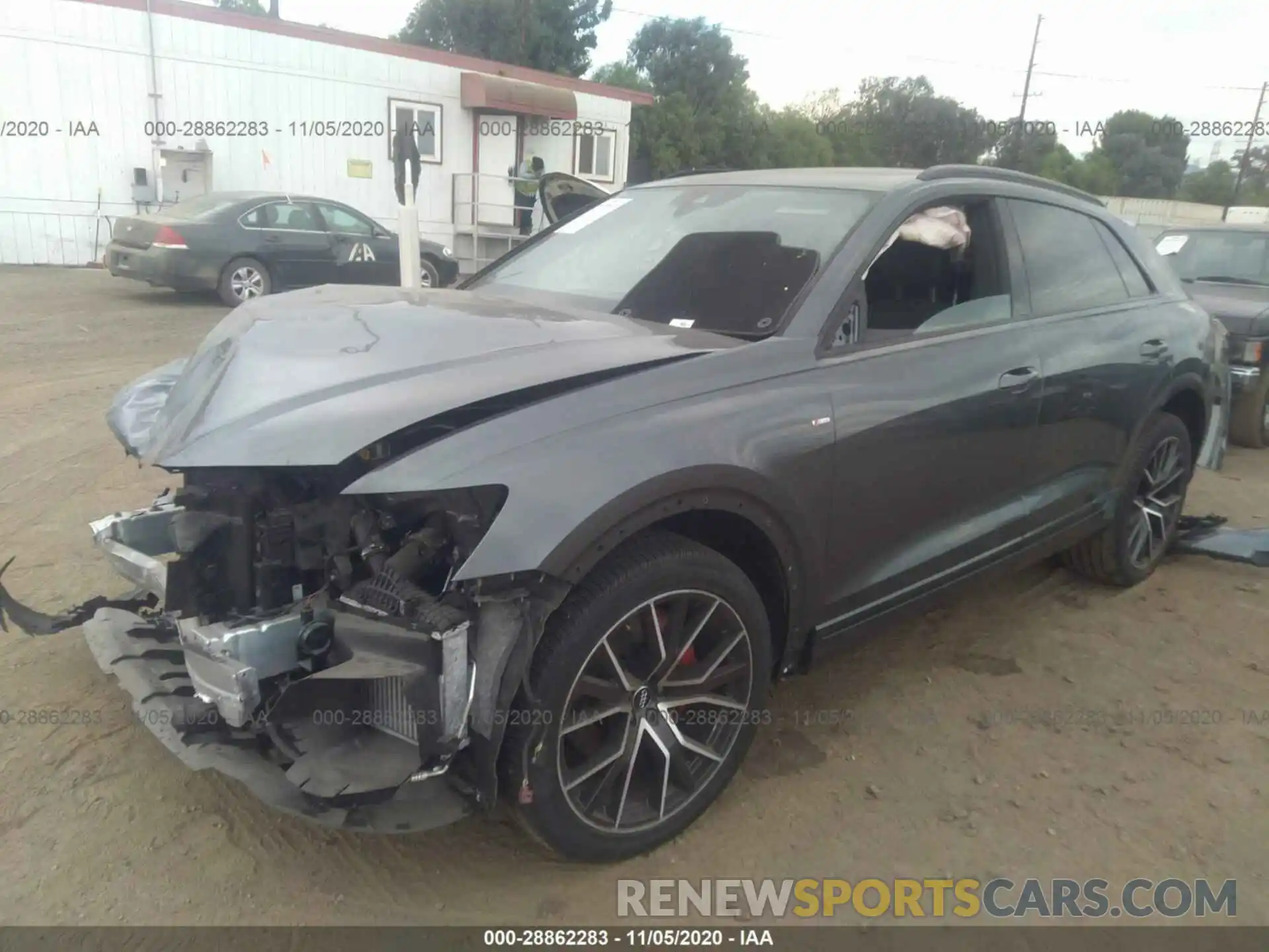 2 Photograph of a damaged car WA1FVAF12LD004527 AUDI Q8 2020