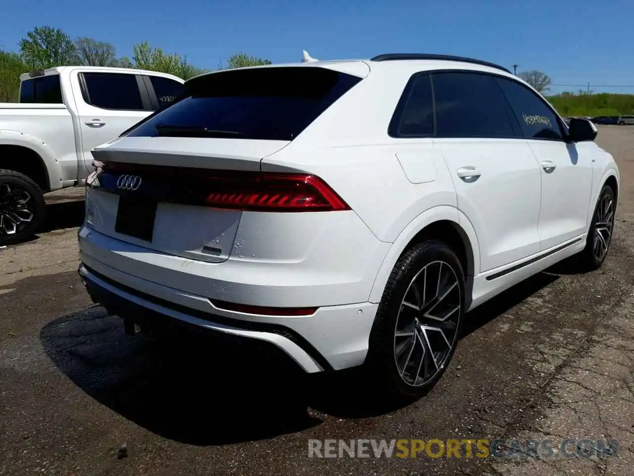 4 Photograph of a damaged car WA1FVAF12LD014586 AUDI Q8 2020