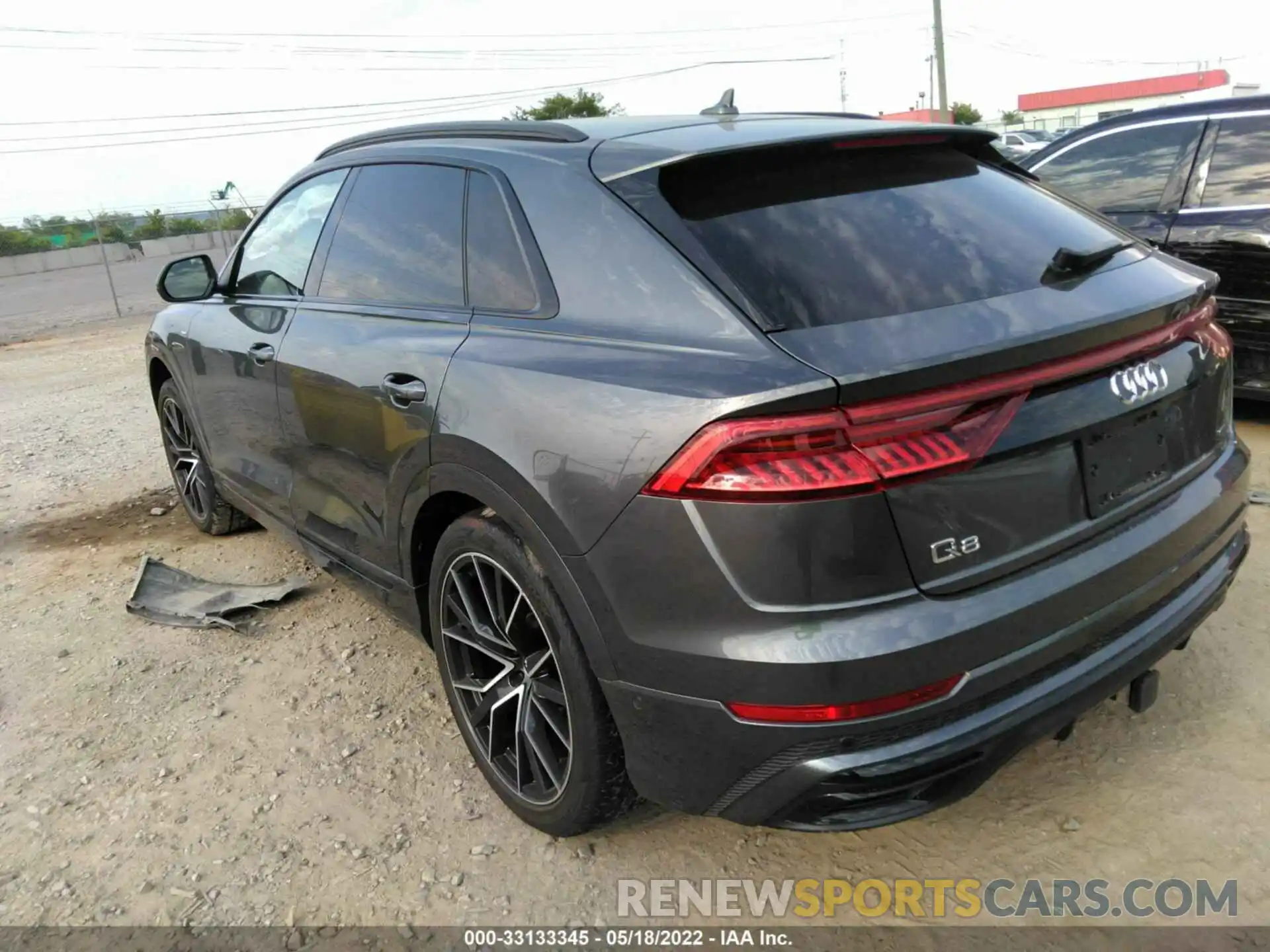 3 Photograph of a damaged car WA1FVAF13LD023474 AUDI Q8 2020