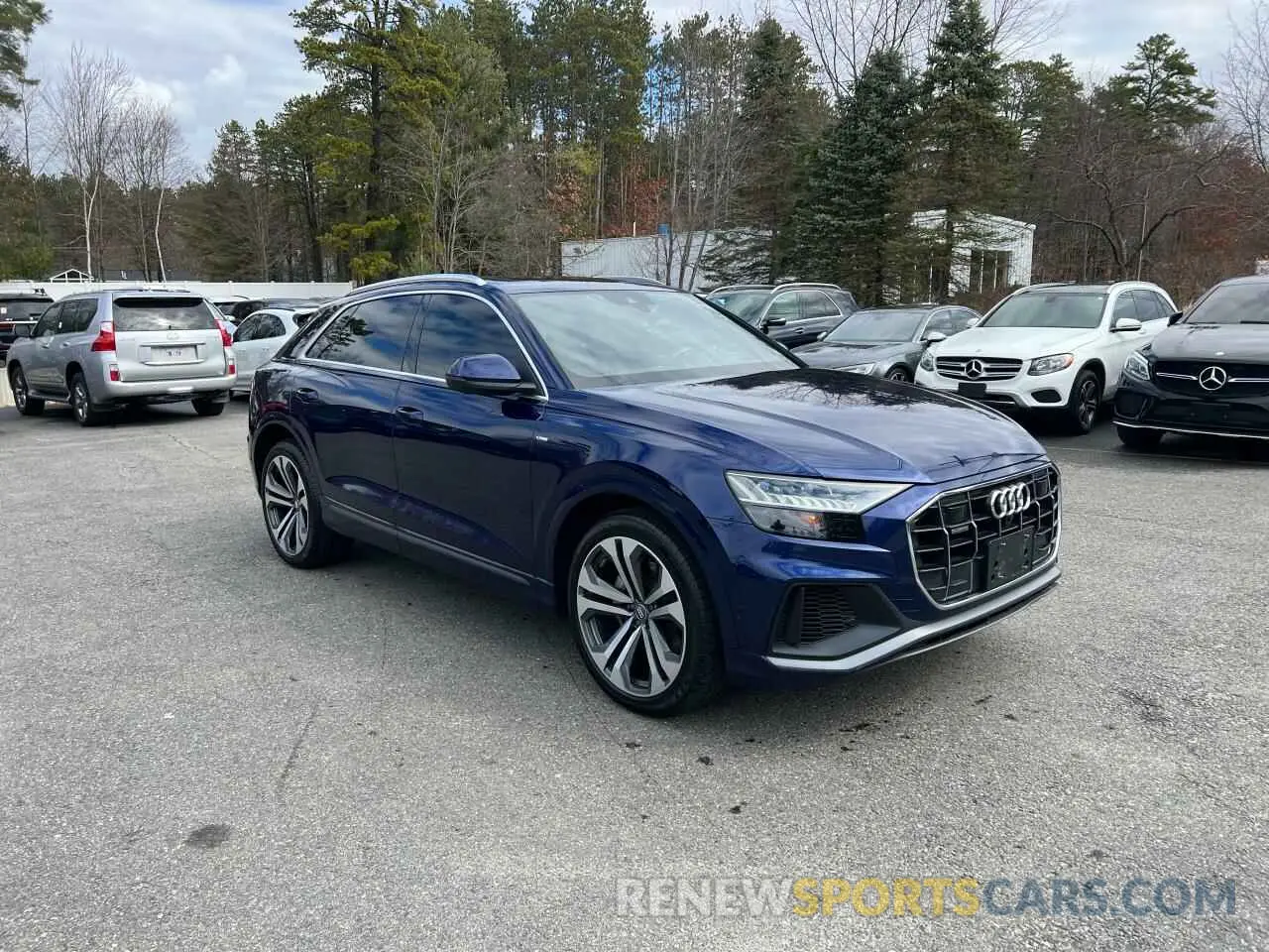 1 Photograph of a damaged car WA1FVAF14LD007364 AUDI Q8 2020