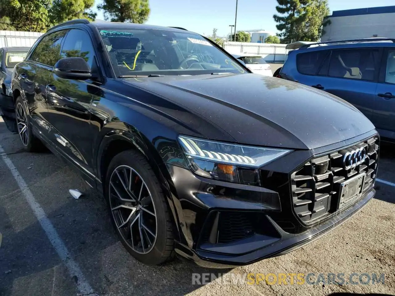 1 Photograph of a damaged car WA1FVAF16LD023243 AUDI Q8 2020