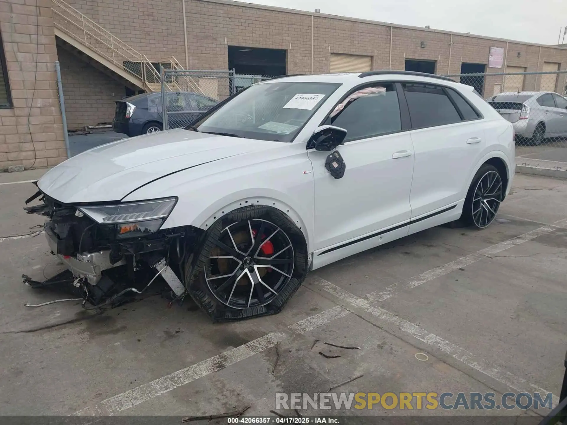 2 Photograph of a damaged car WA1FVAF17LD008900 AUDI Q8 2020