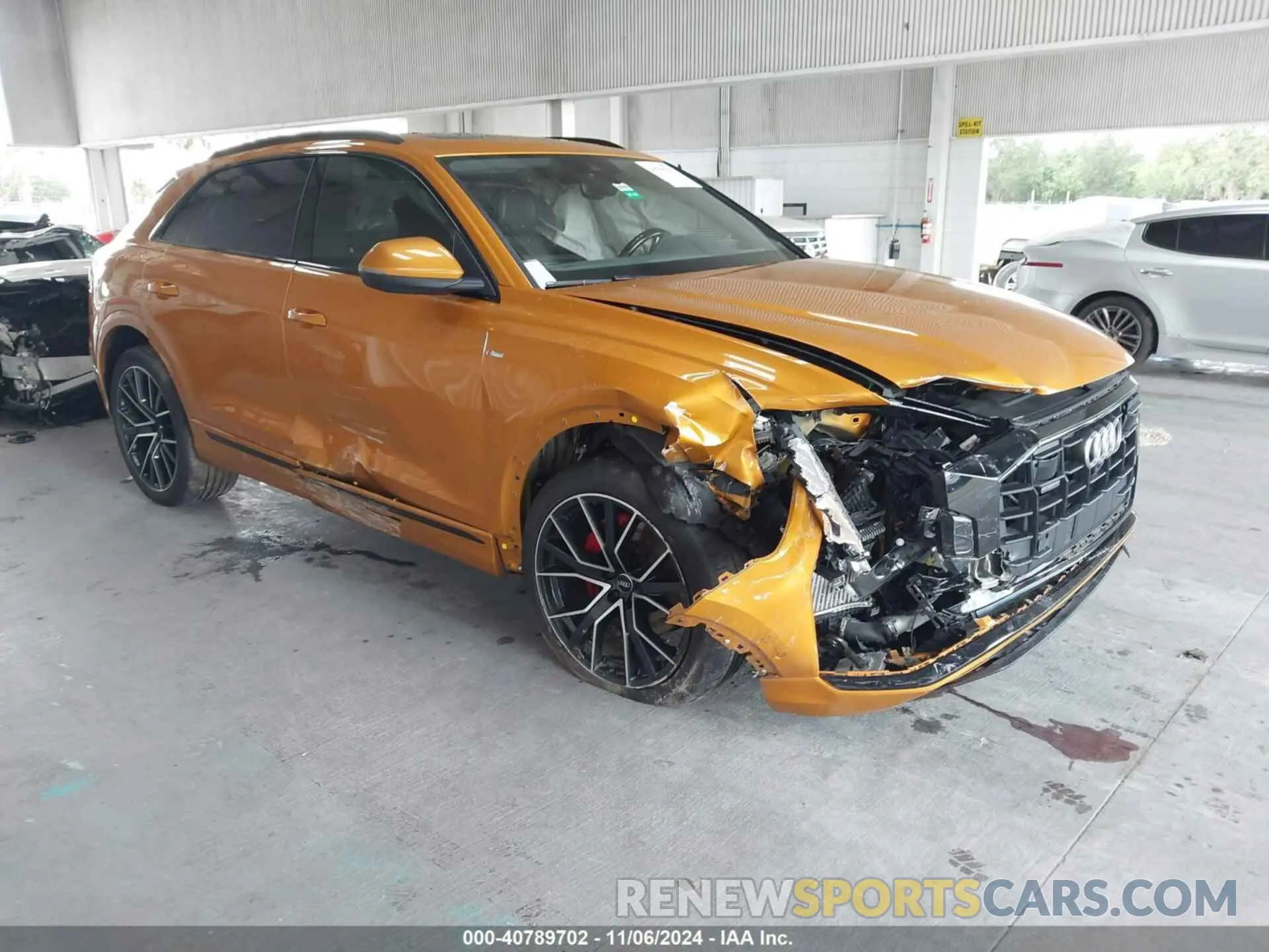 1 Photograph of a damaged car WA1FVAF18LD023387 AUDI Q8 2020
