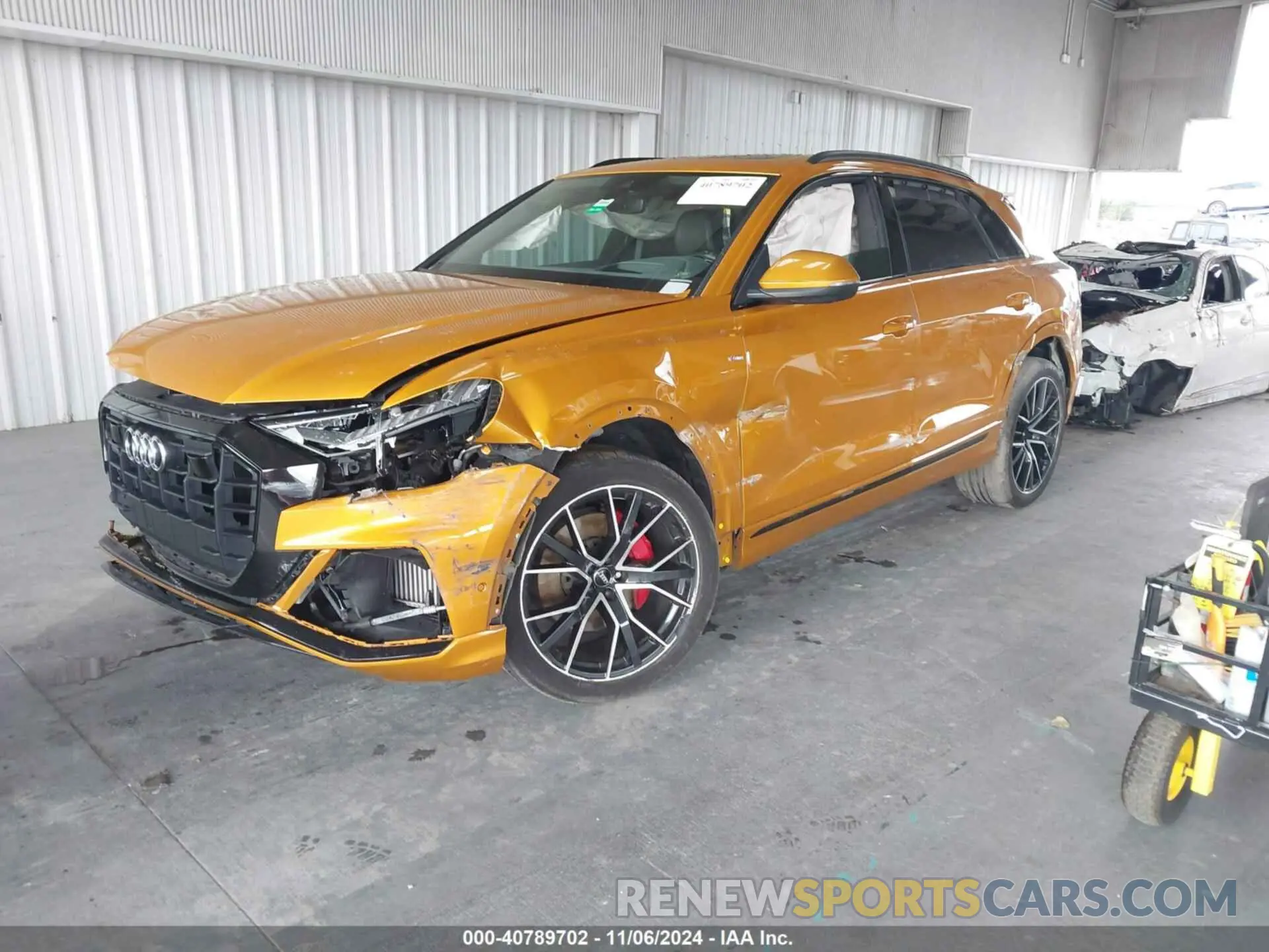 2 Photograph of a damaged car WA1FVAF18LD023387 AUDI Q8 2020