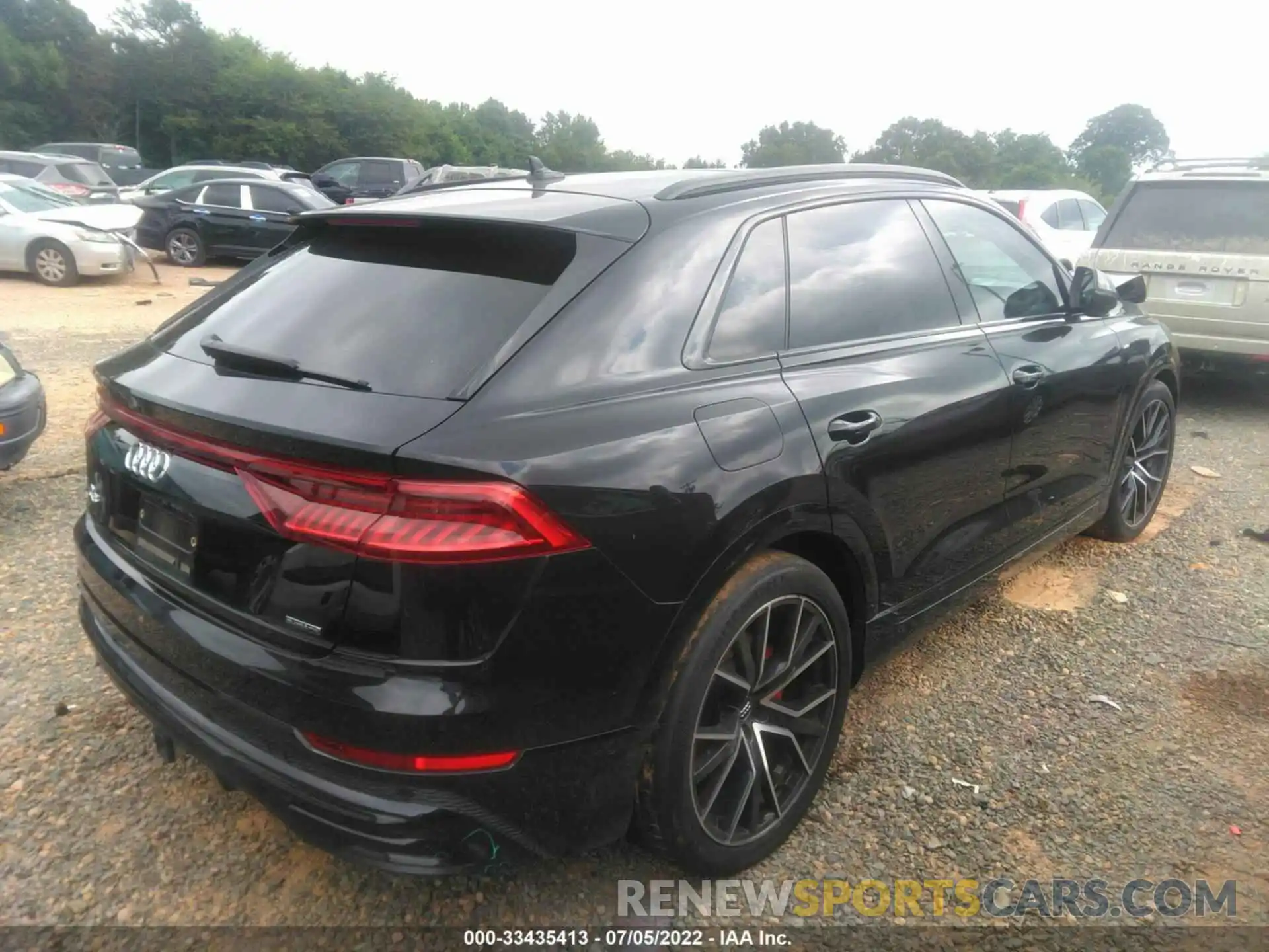 4 Photograph of a damaged car WA1FVAF19LD024810 AUDI Q8 2020