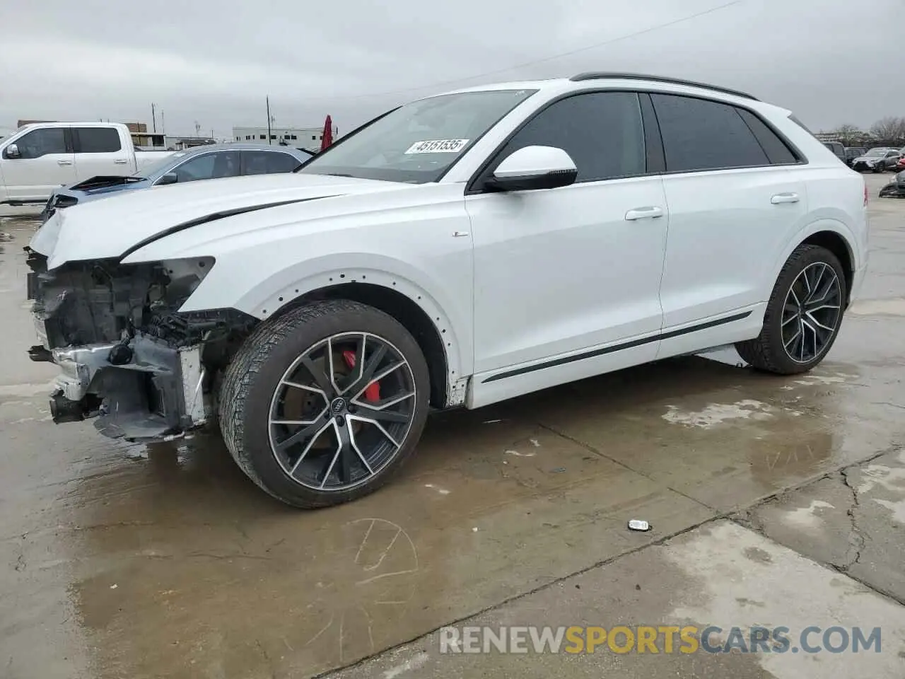 1 Photograph of a damaged car WA1FVAF1XLD023679 AUDI Q8 2020